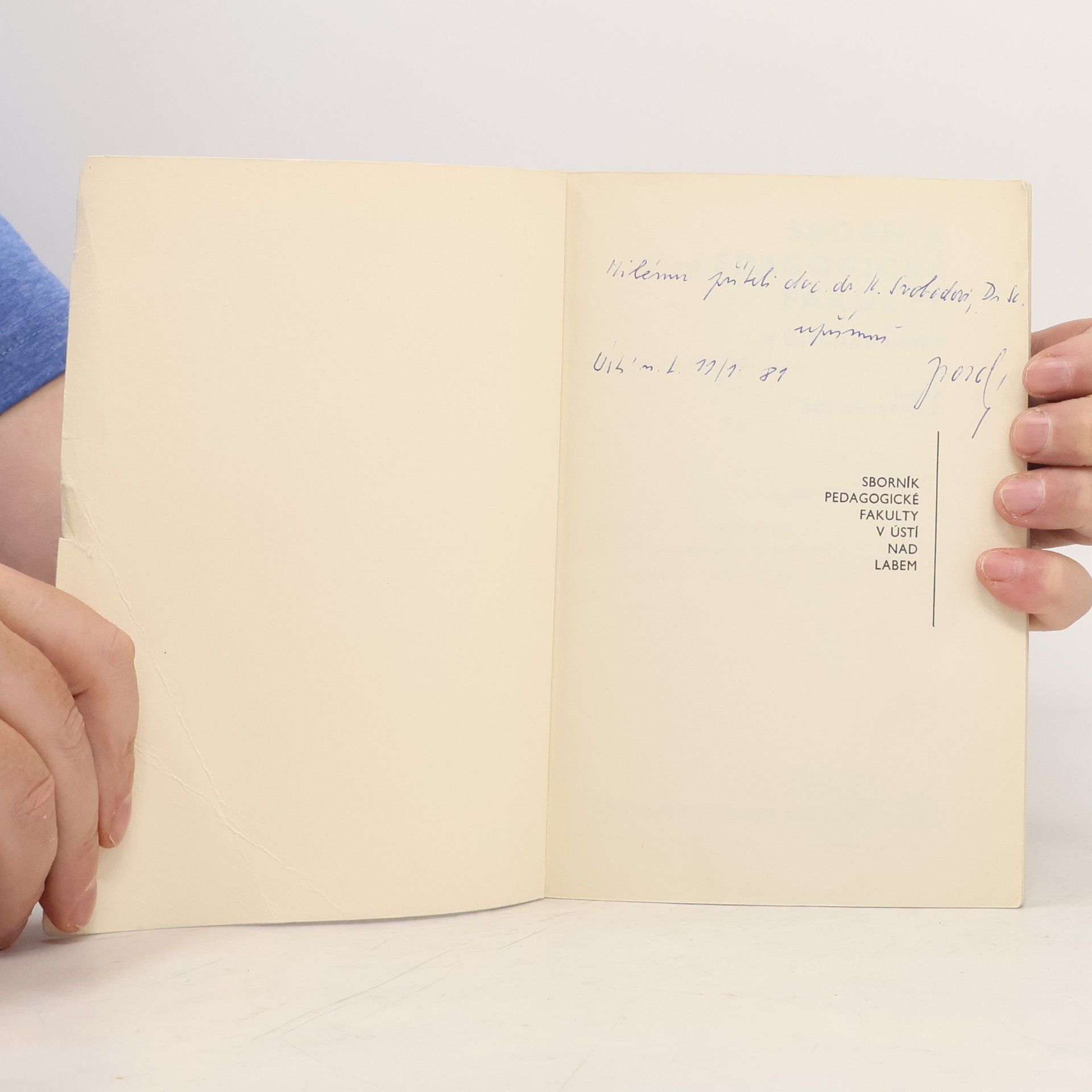 Auteurscollectief Sborník pedagogické fakulty v Ústí nad Labem