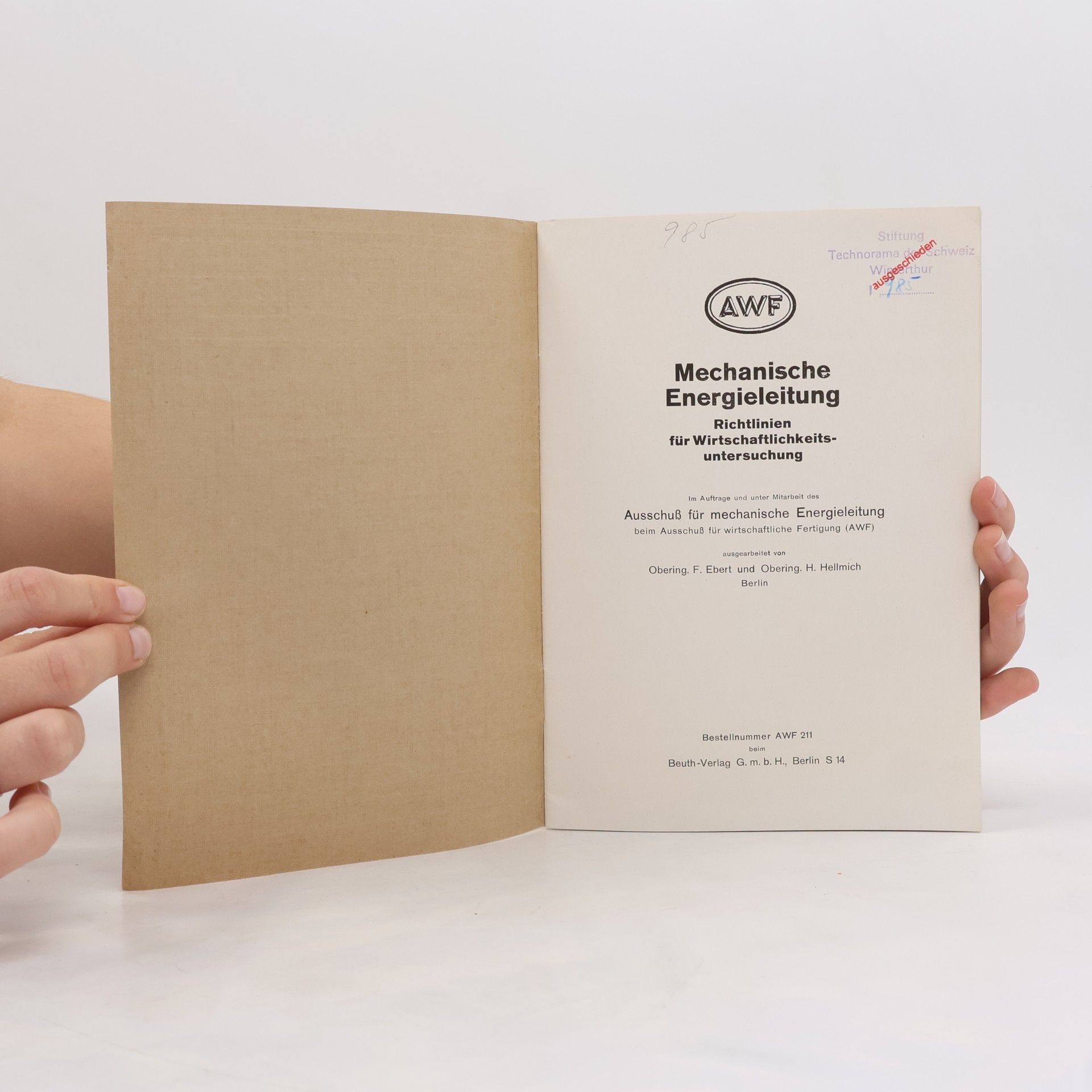 Autorenkollektiv Mechanische Energieleitung