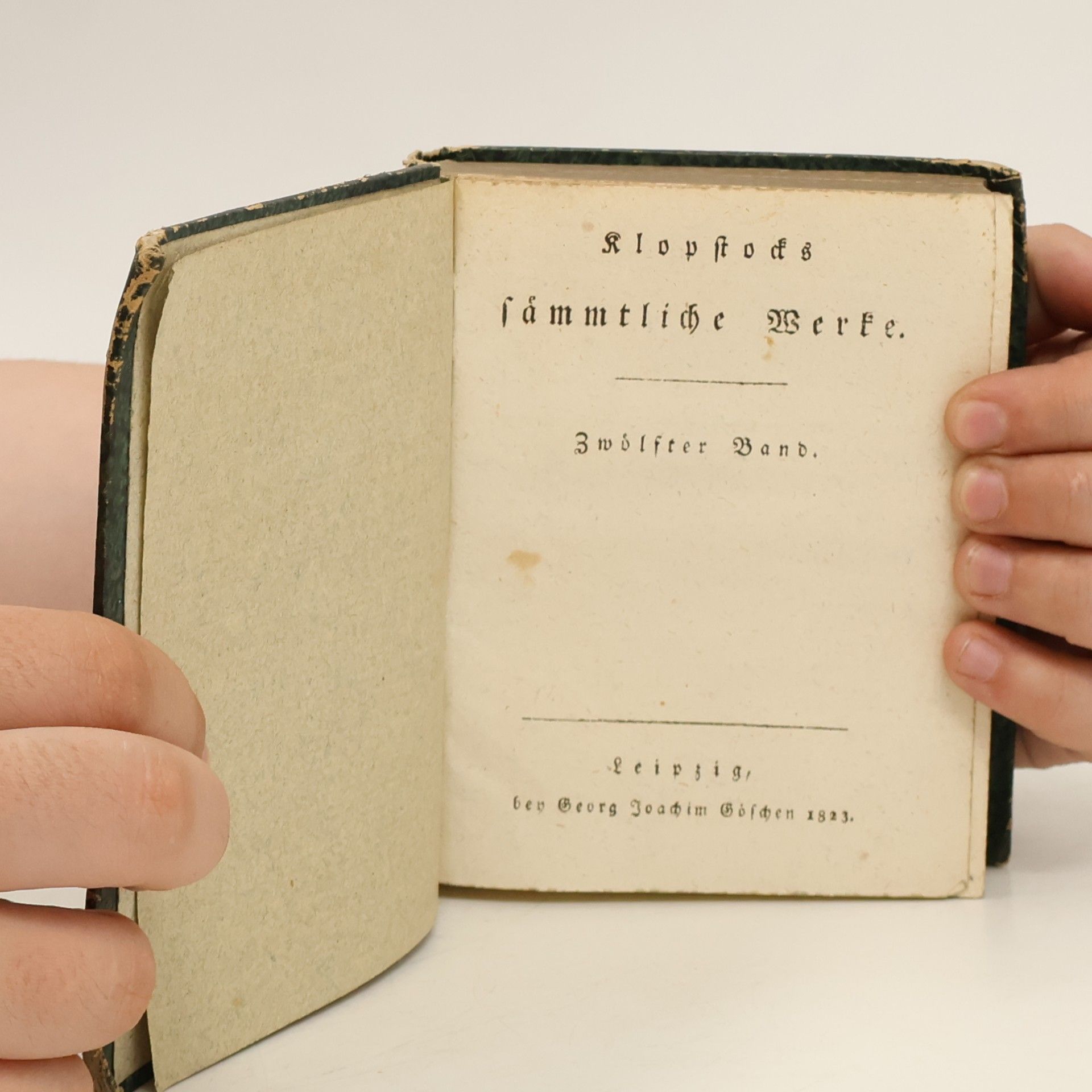 Friedrich Gottlieb Klopstock Klopstock sämmtliche werke 12