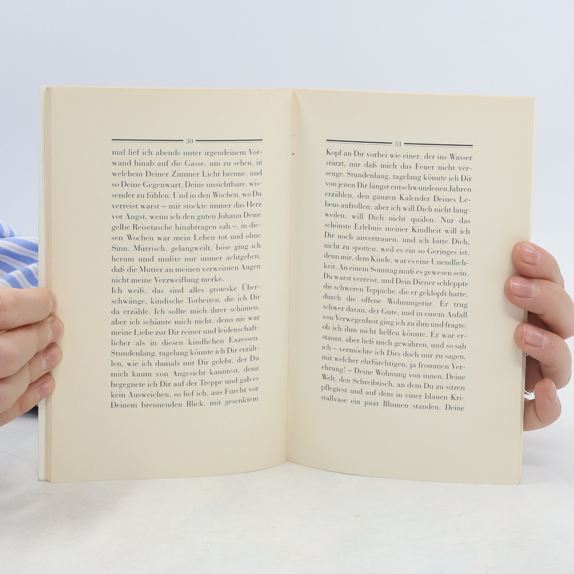 Stefan Zweig Brief einer Unbekannten