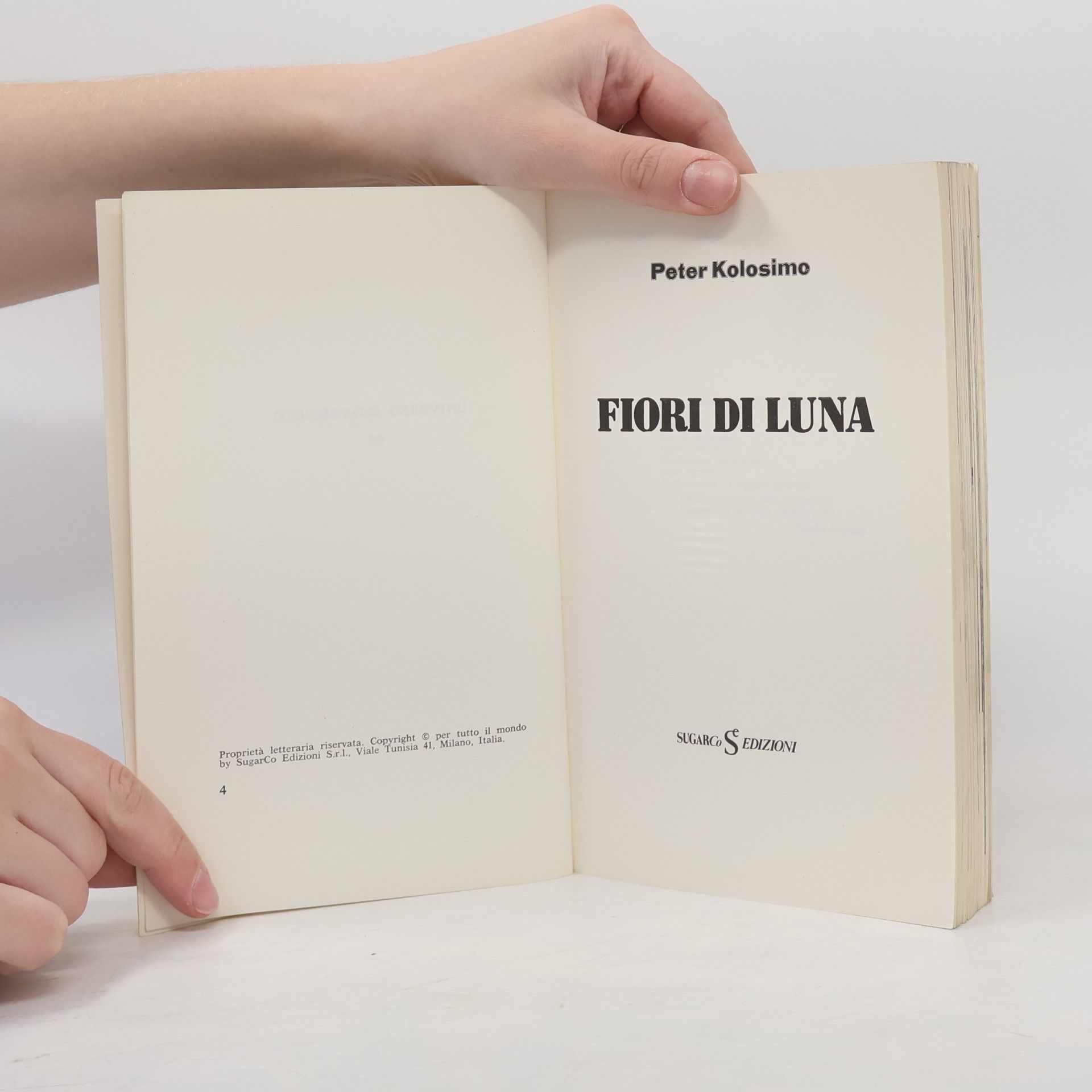 Peter Kolosimo Fiori di Luna