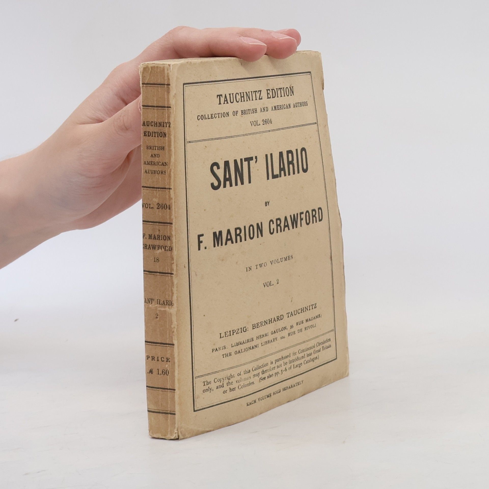Francis Marion Crawford Sant' ilario
