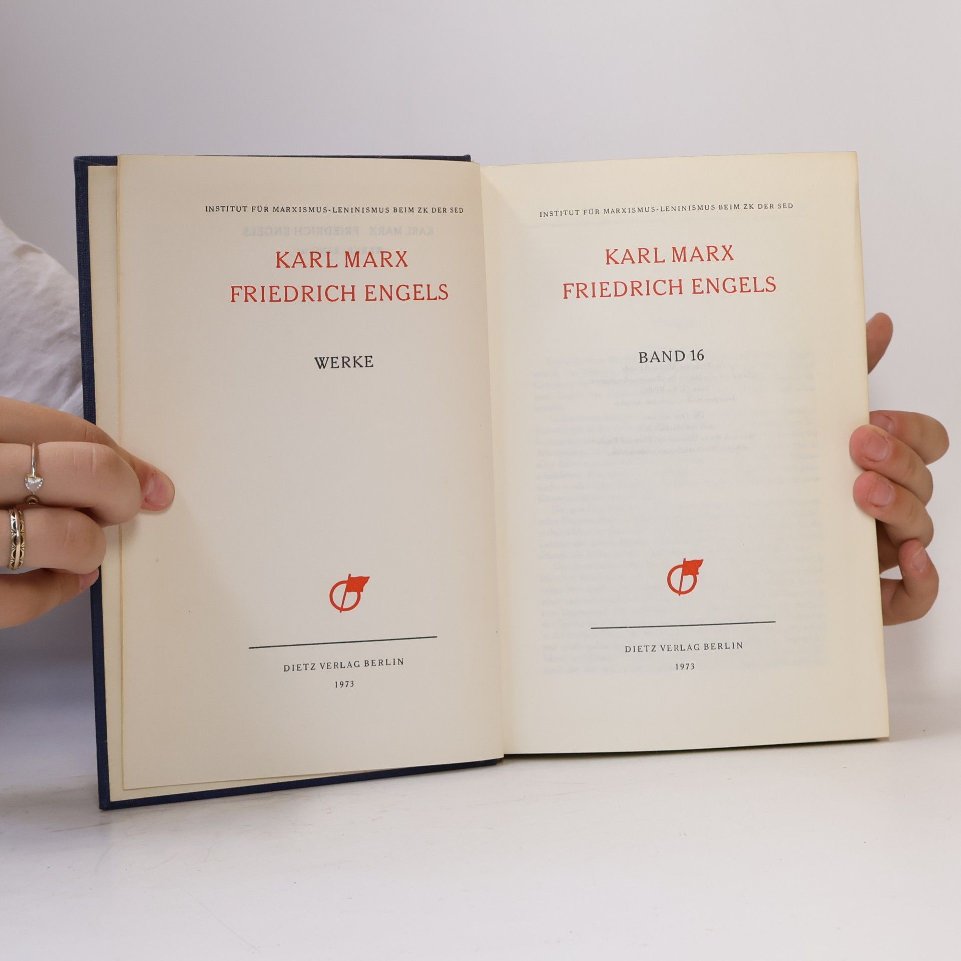 Karl Marx Marx Engels Werke 16