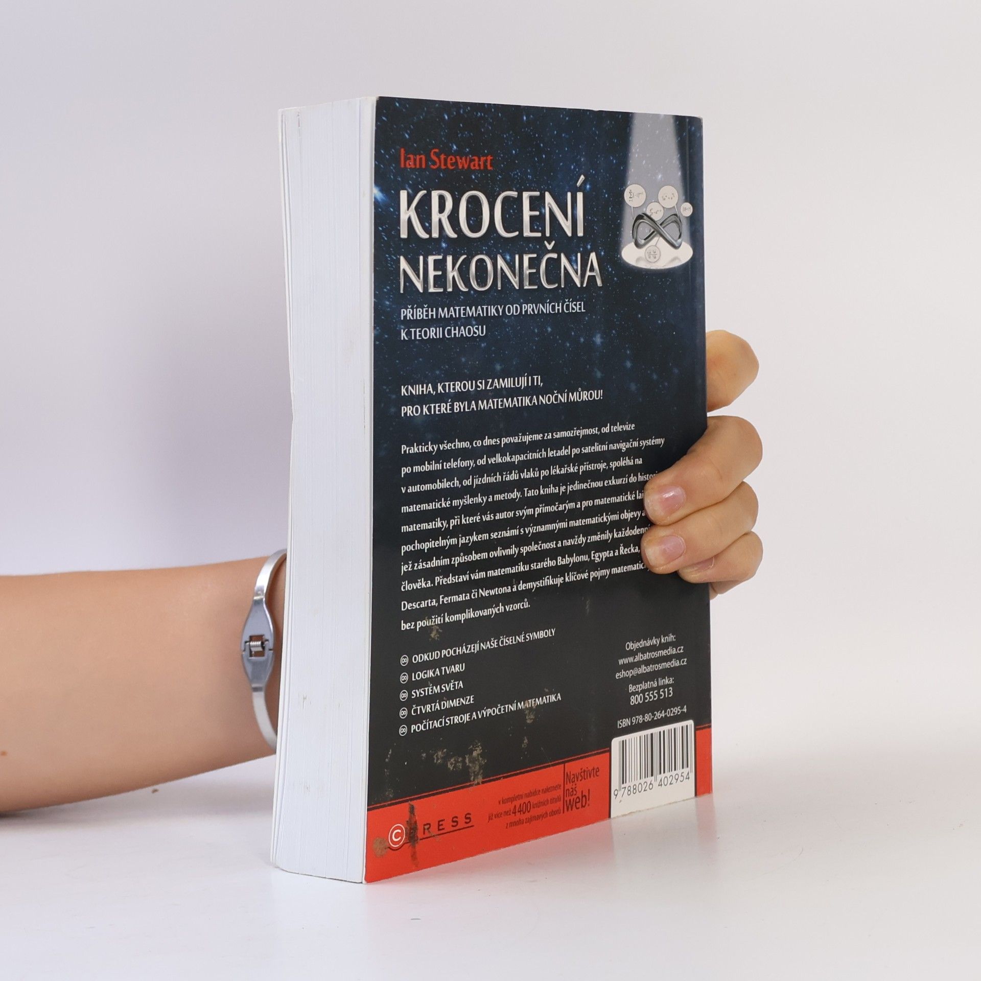 Ian Stewart Krocení nekonečna. Příběh matematiky od prvních čísel po teorii chaosu