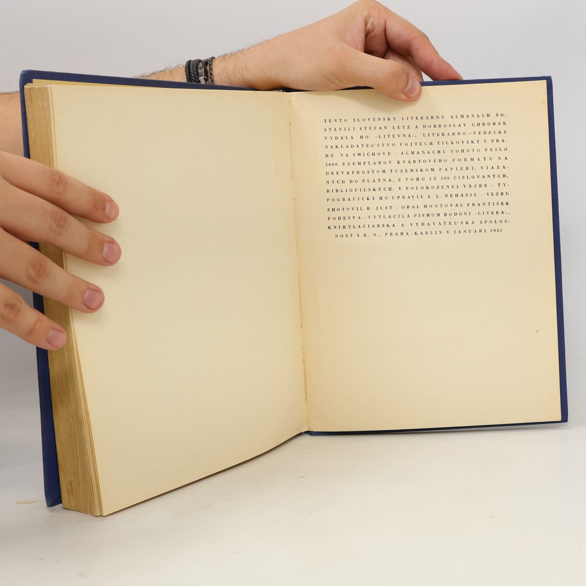 Dobroslav Chrobák Slovenský literárny almanach 1931