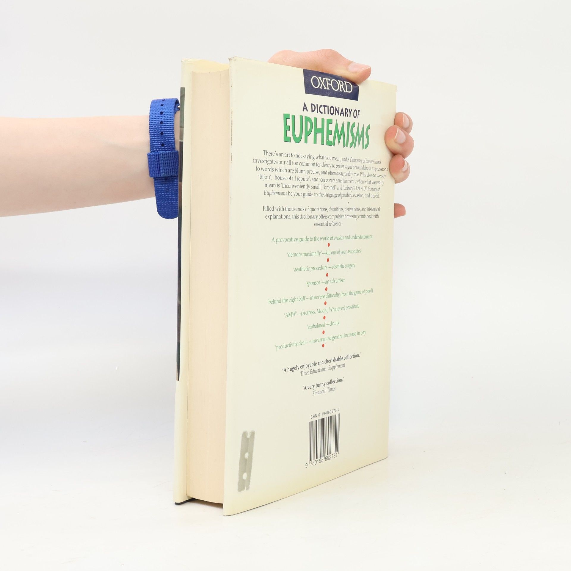 R. W. Holder A Dictionary of Euphemisms