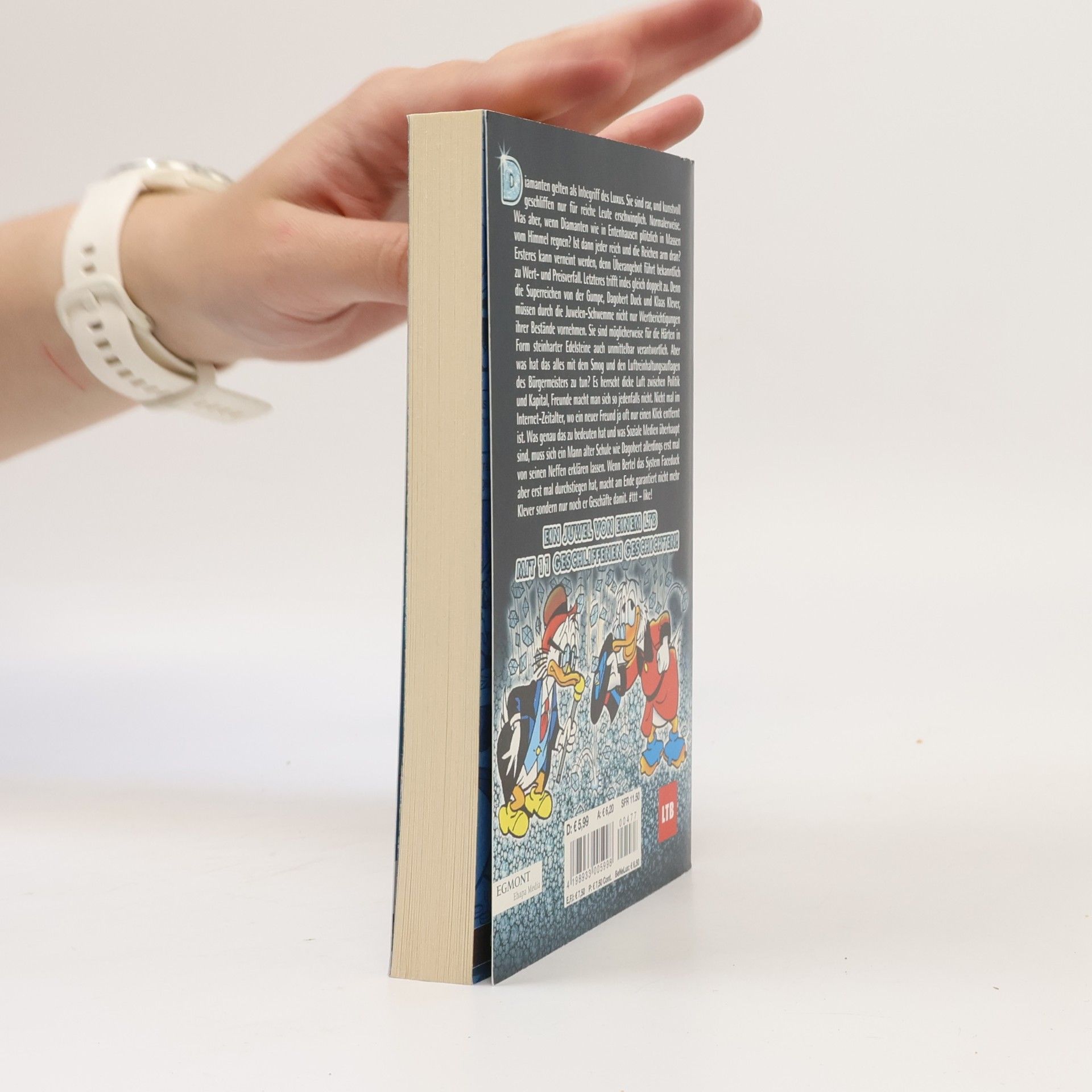 Walt Disney Lustiges Taschenbuch Nr. 477. Diamanten Feuer