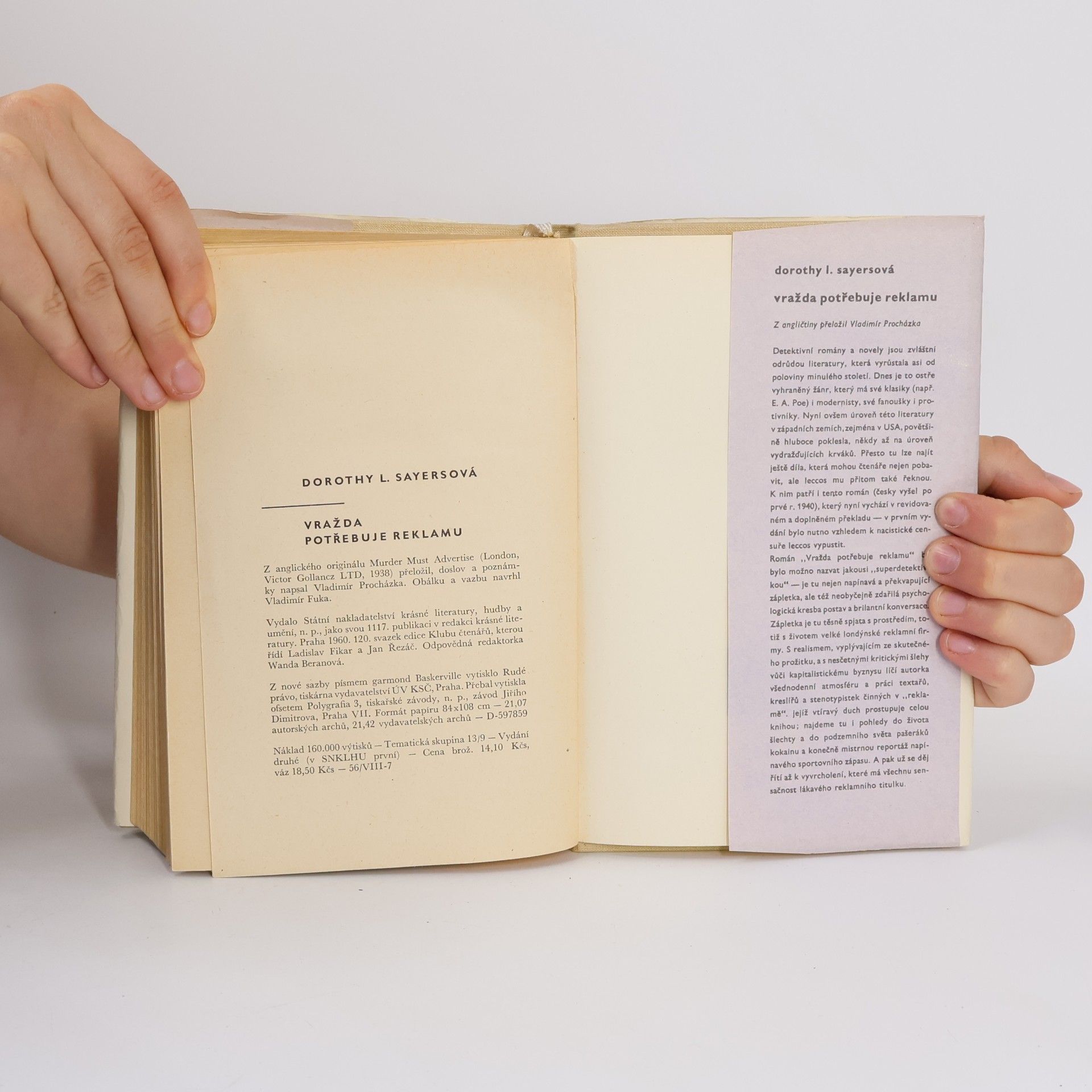 Dorothy L. Sayers Vražda potřebuje reklamu