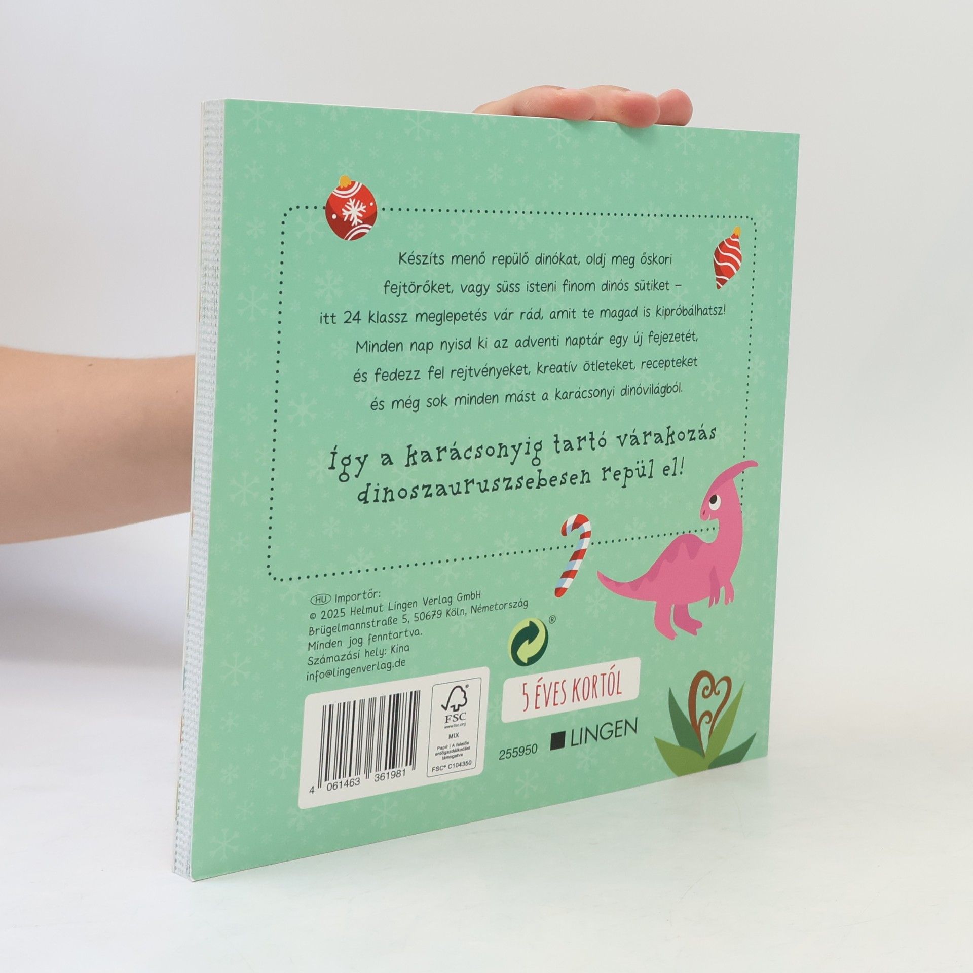 Collectif d'auteurs Saját dinoszauruszos adventi naptáram