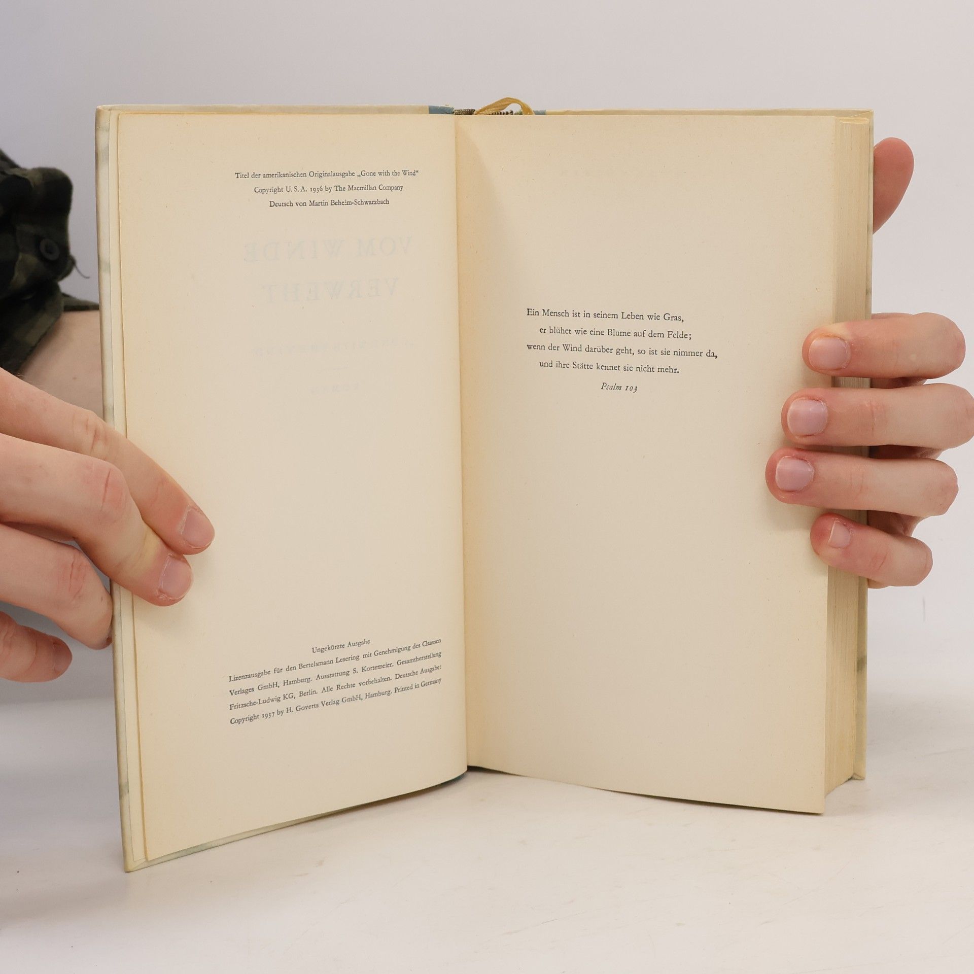 Margaret Mitchell Vom winde verweht
