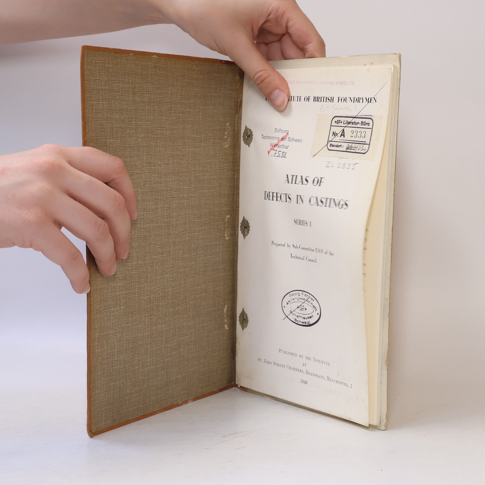 Various authors Atlas of Defects on Castings