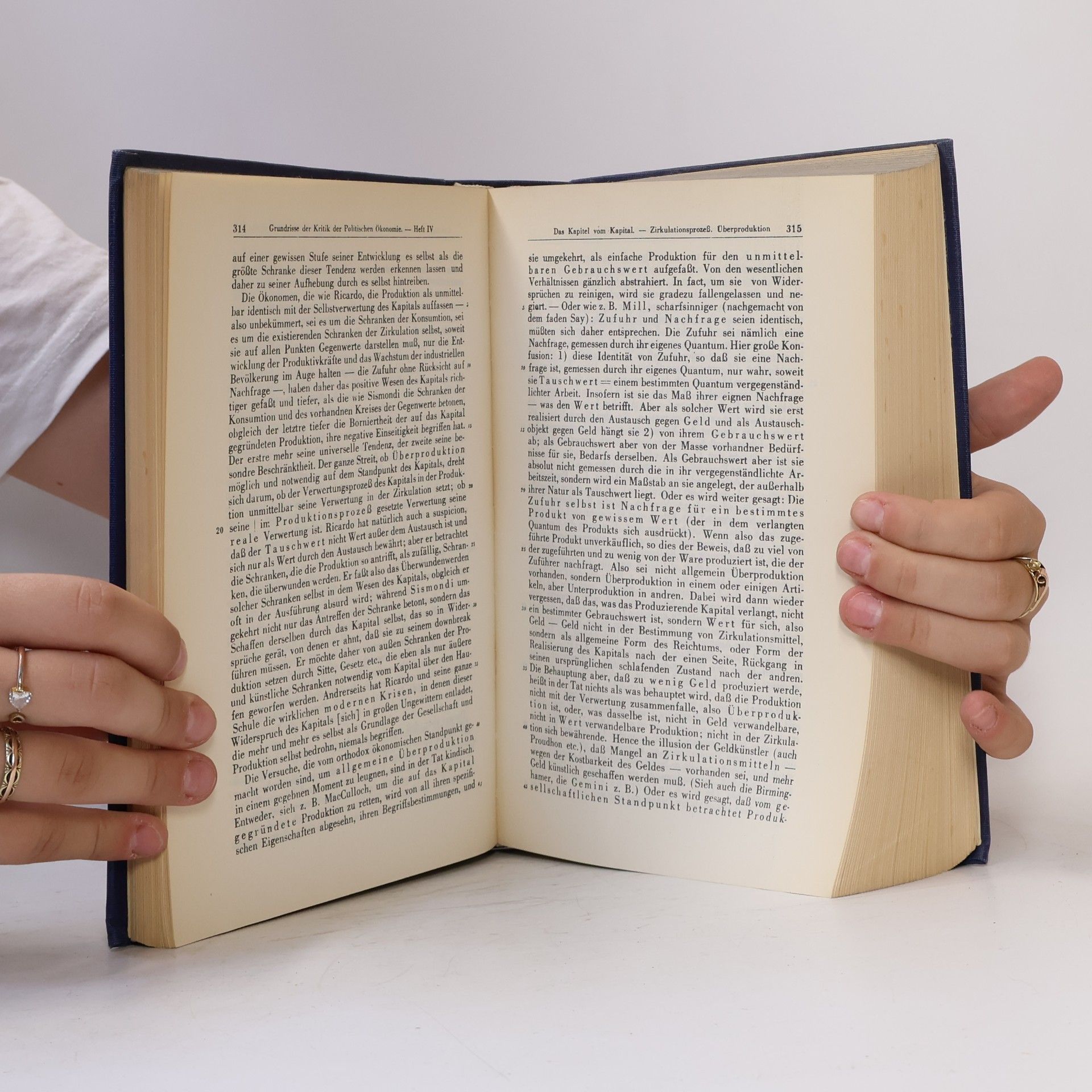 Karl Marx Grundrisse der Kritik der Politischen Ökonomie