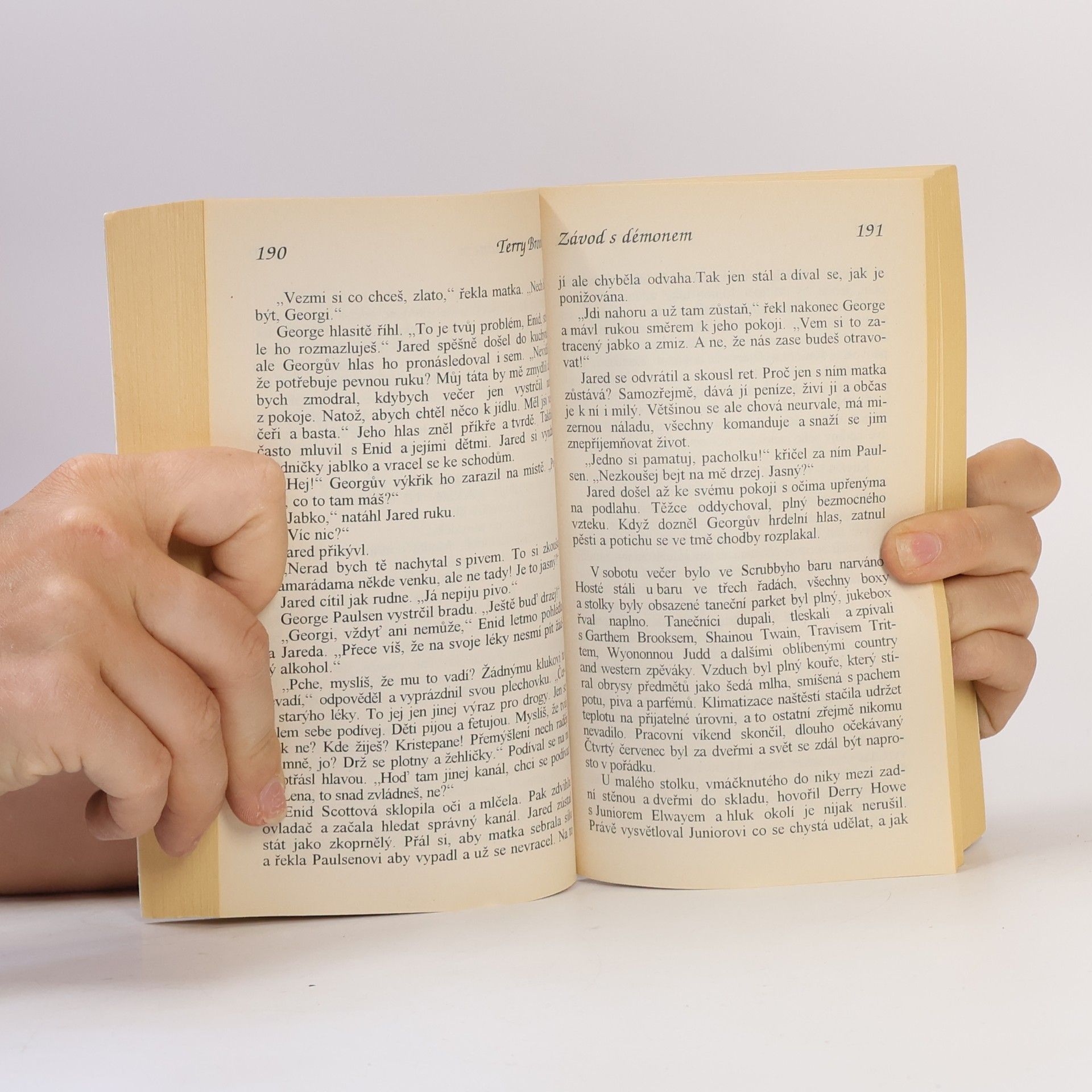 Terry Brooks Závod s démonem