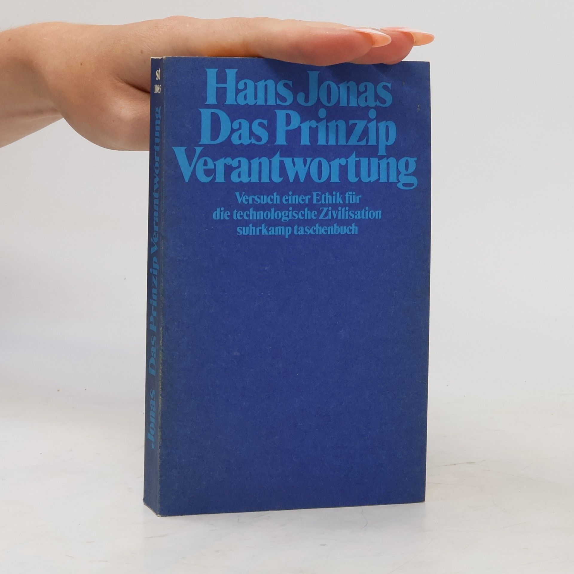 Hans Jonas Das Prinzip Verantwortung