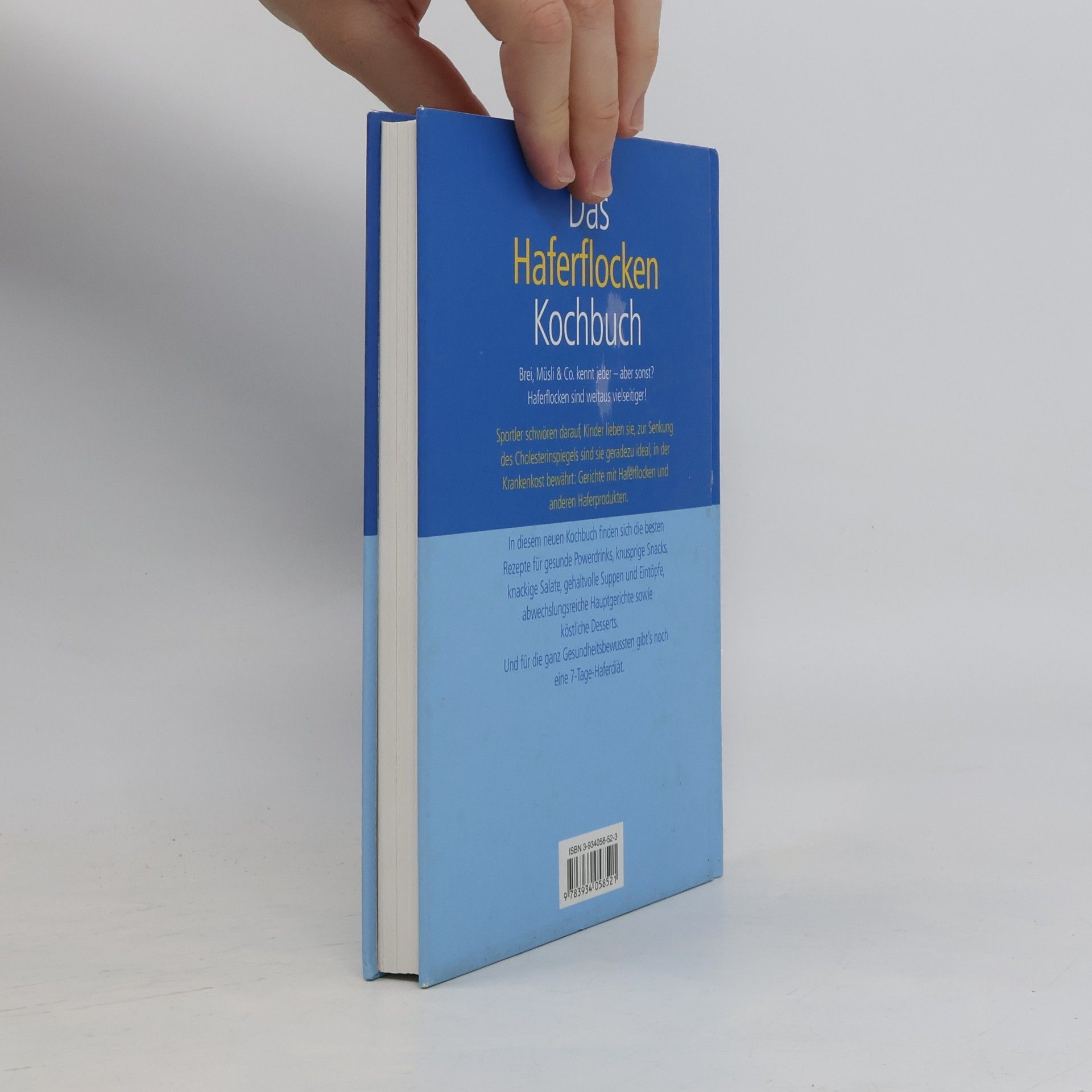 Maria Winter Das Haferflocken-Kochbuch