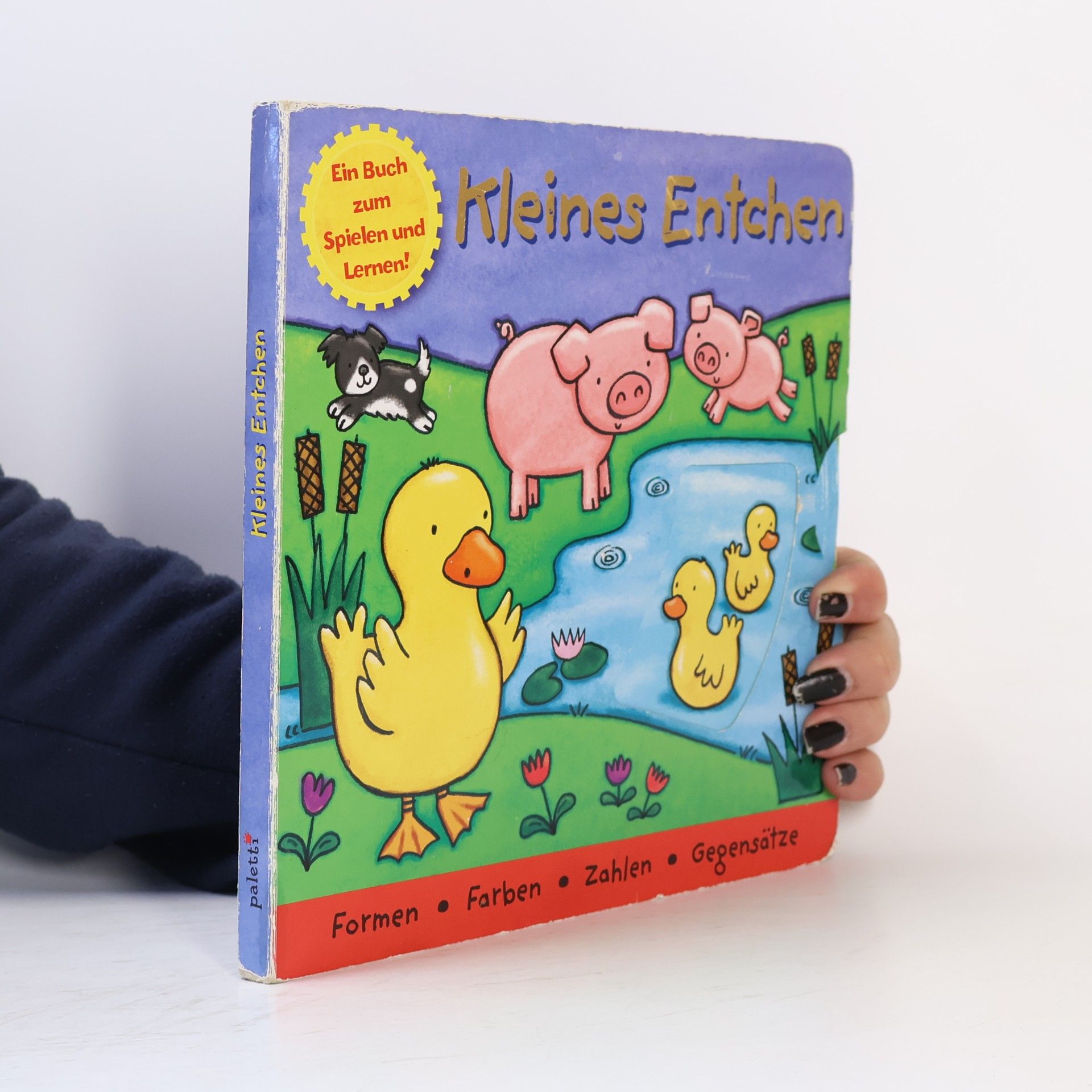 Paletti Zieh- und Schiebebuch - Kleines Entchen