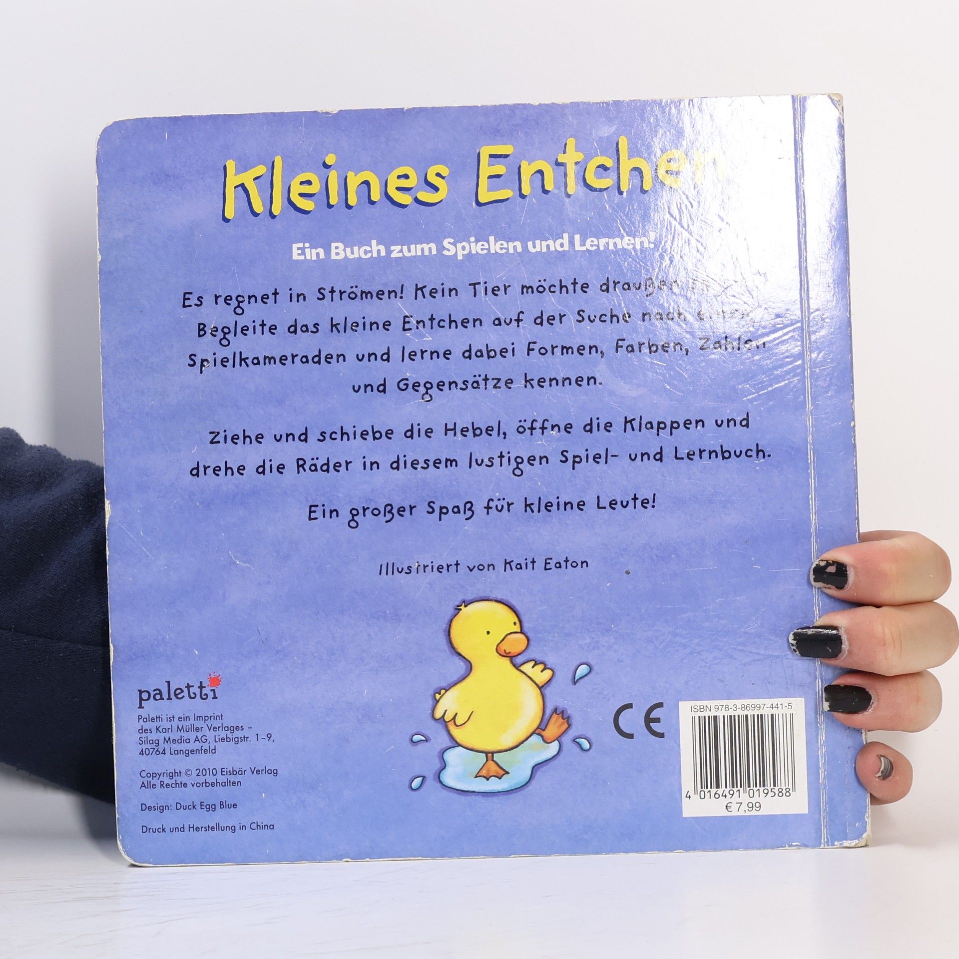Paletti Zieh- und Schiebebuch - Kleines Entchen