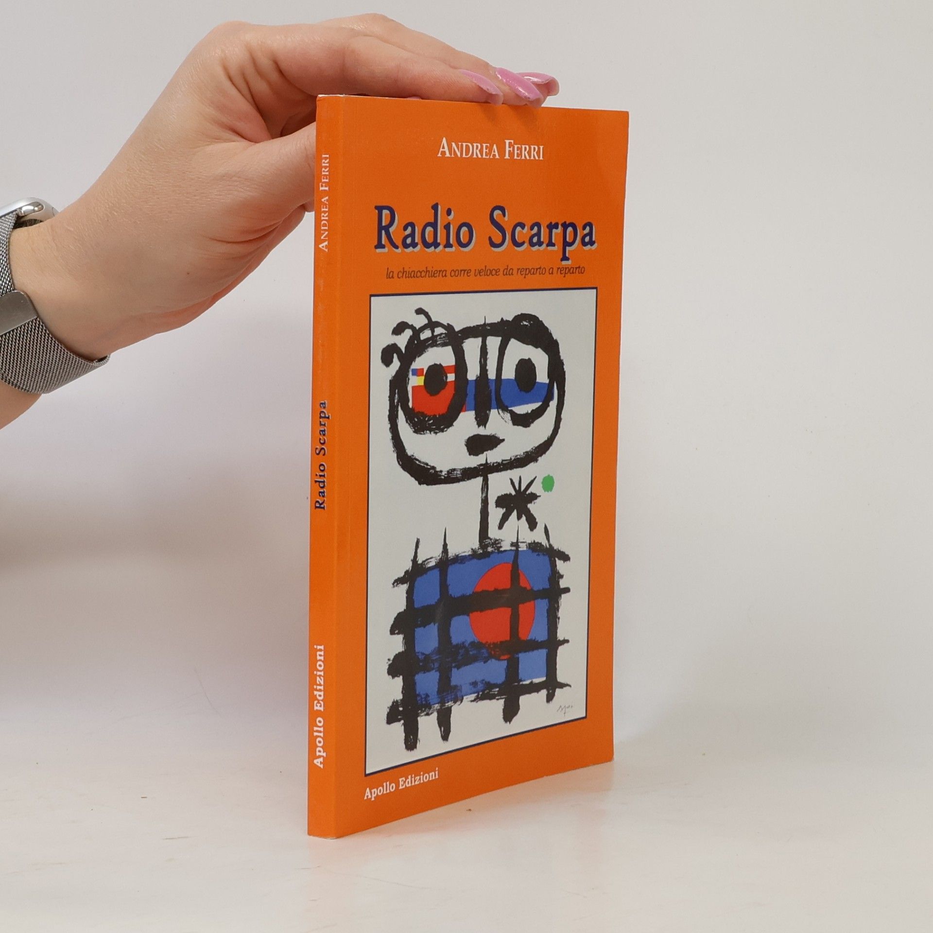 Andrea Ferri Radio Scarpa. La chiacchiera corre veloce da reparto a reparto