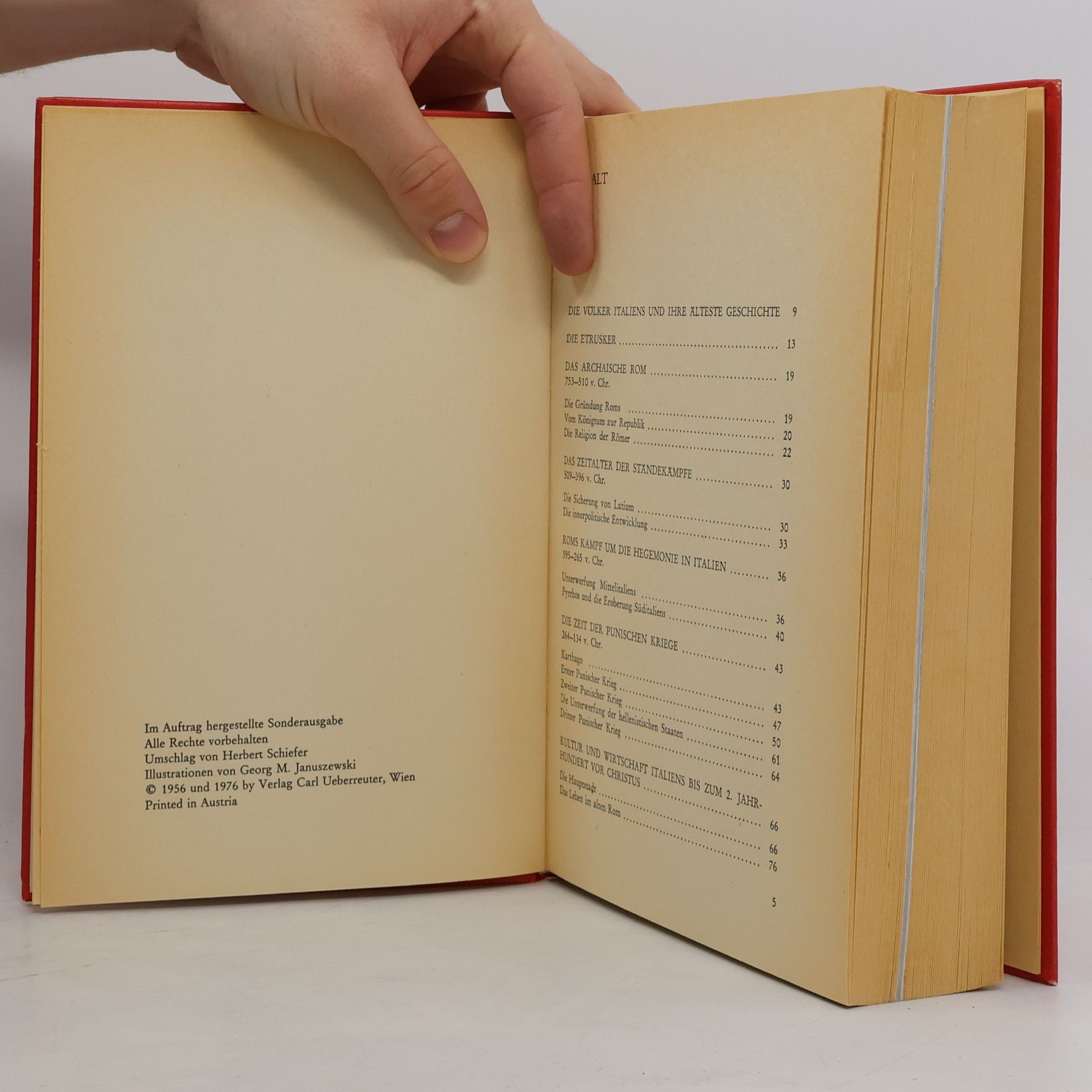 Autorenkollektiv Rom. Land und Volk der alten Römer.