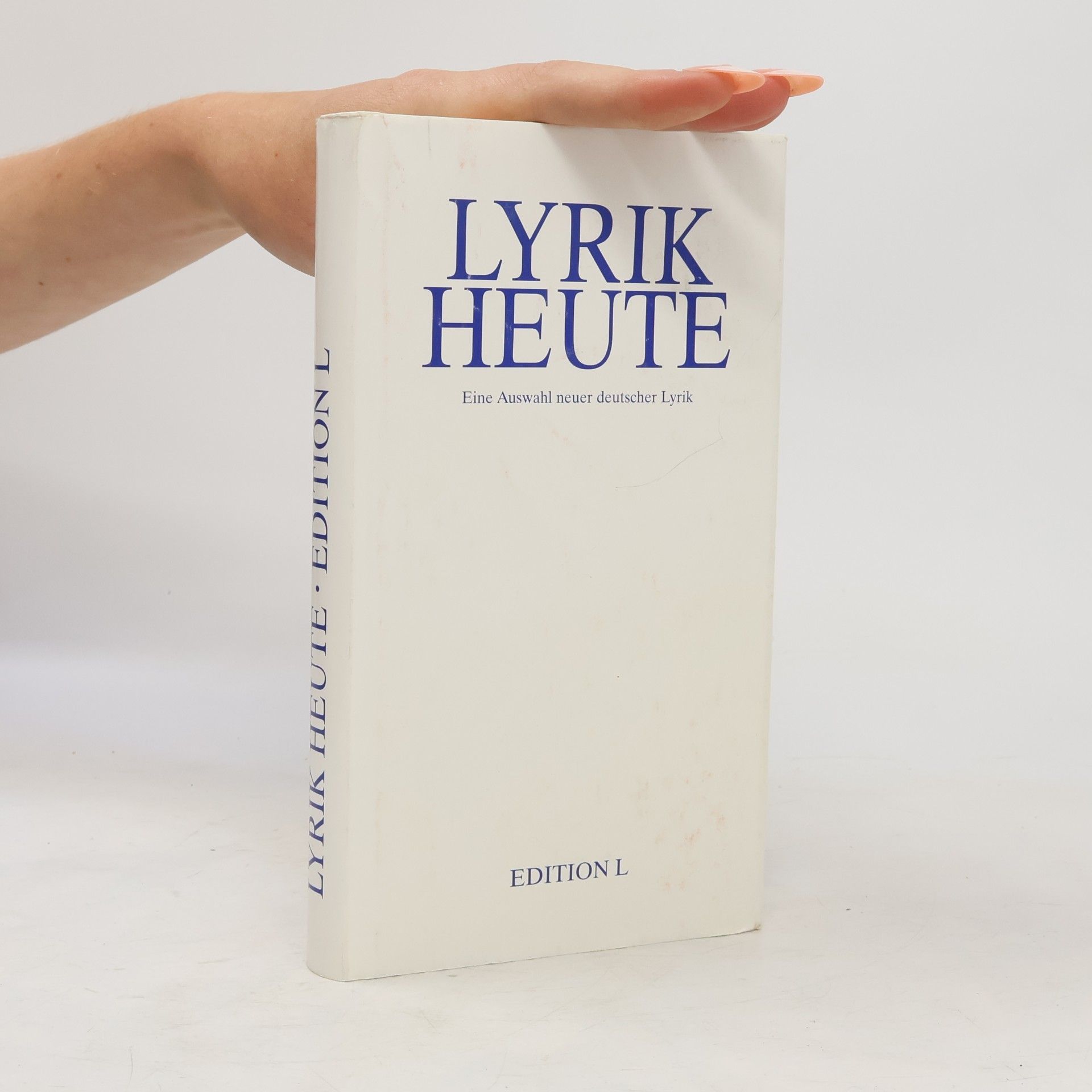 Lyrik heute