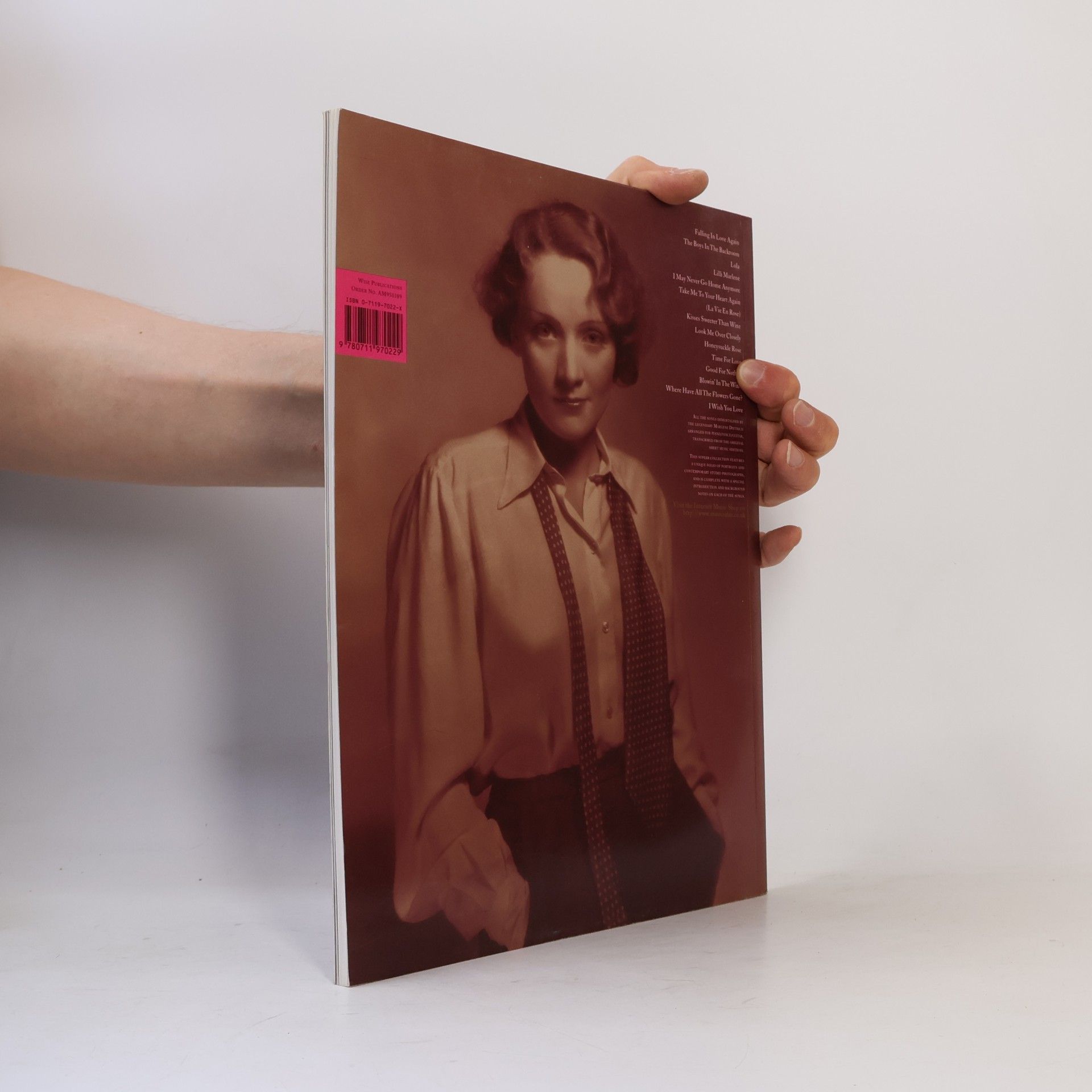 Hal Leonard Corporation Marlene Dietrich - The Songbook