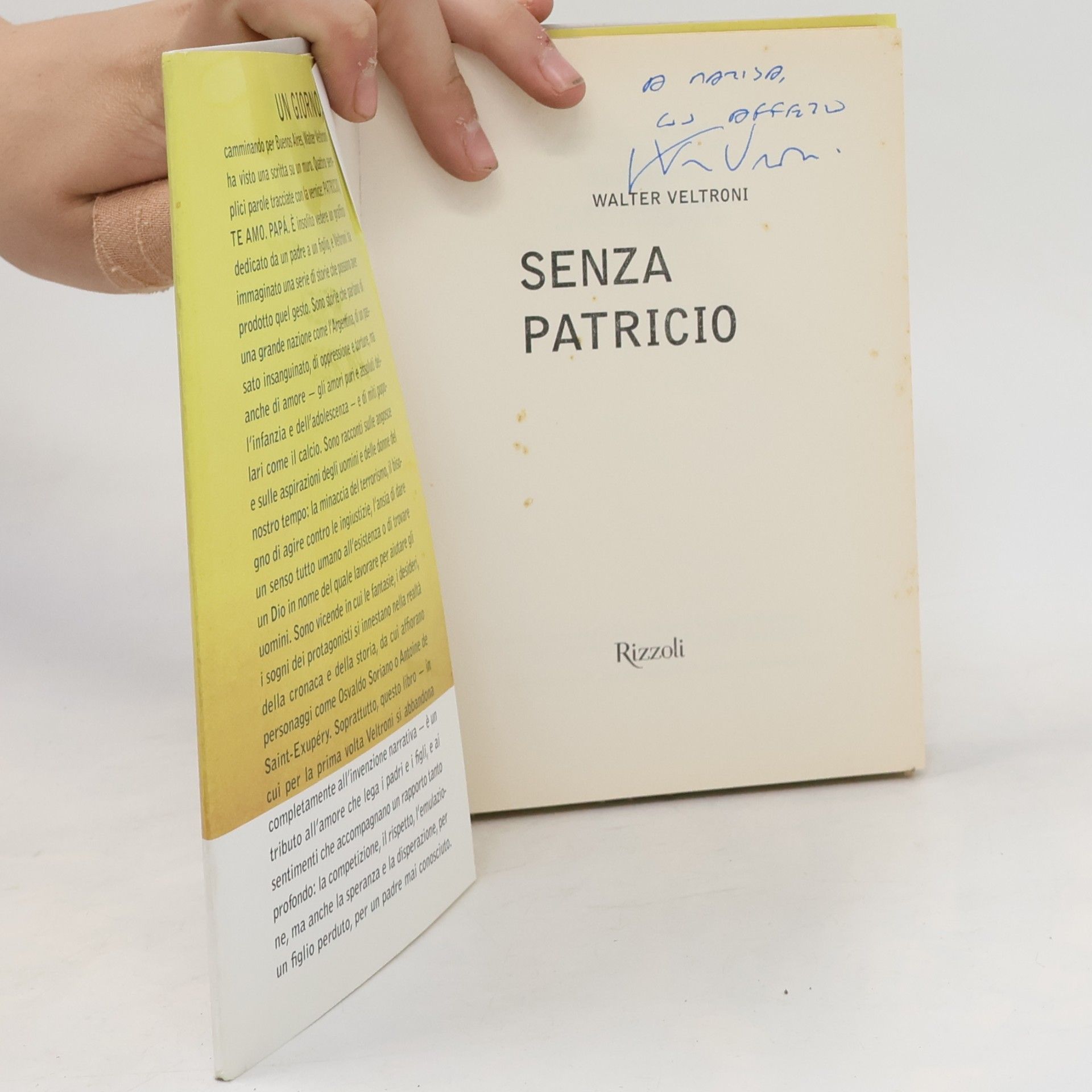 Walter Veltroni Senza Patricio - Quarta Edizione