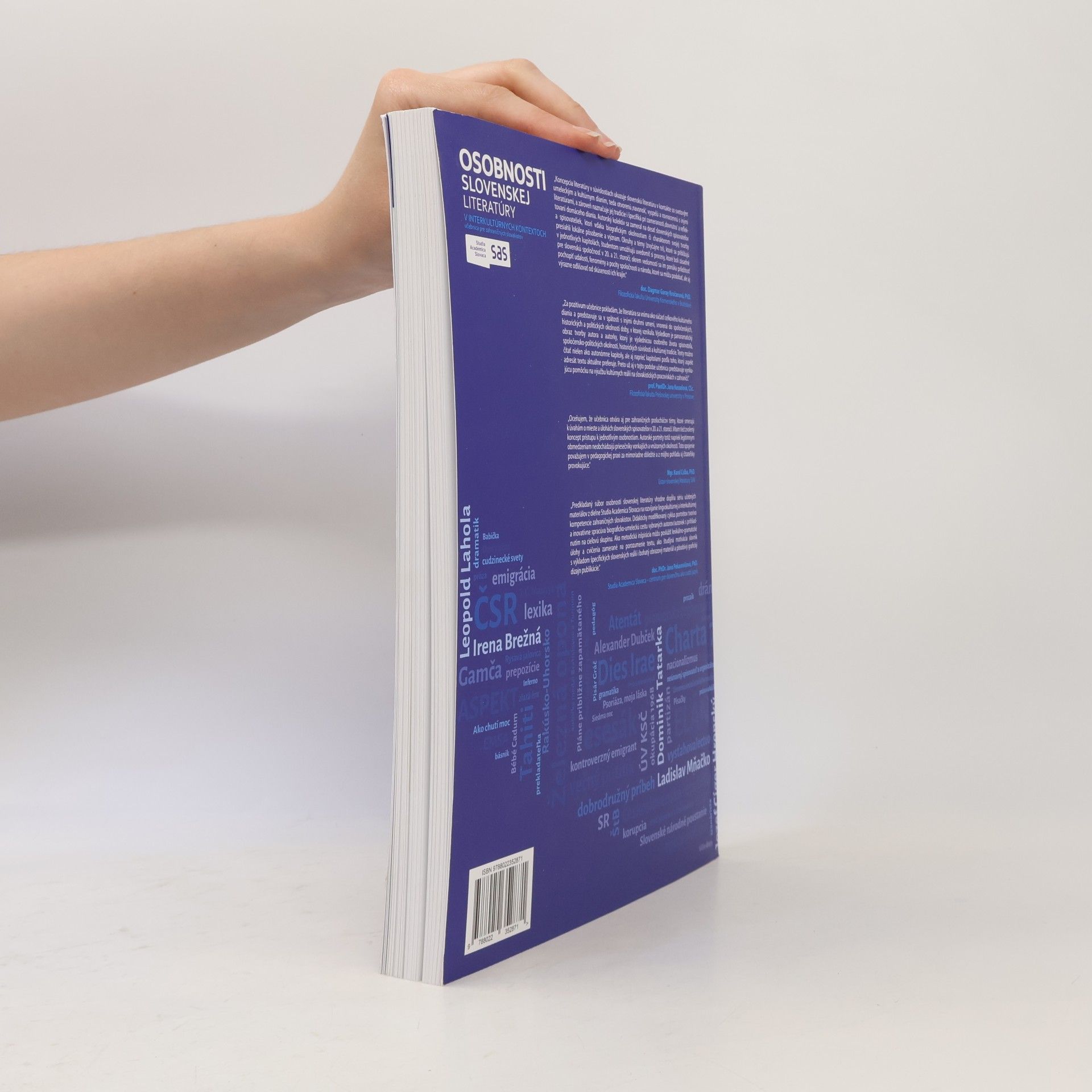 Veronika Svoradová Osobnosti slovenskej literatúry v interkultúrnych kontextoch