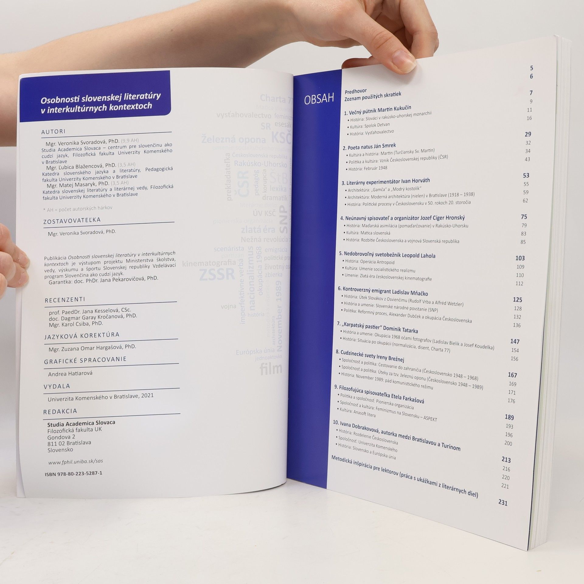 Veronika Svoradová Osobnosti slovenskej literatúry v interkultúrnych kontextoch