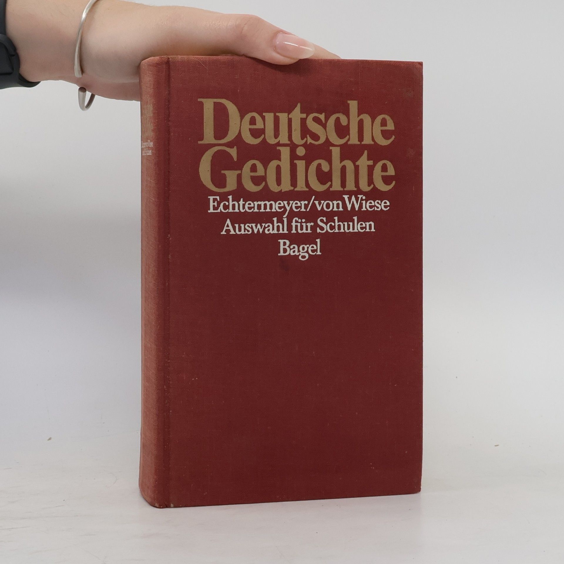 Ernst Theodor Echtermeyer Deutsche Gedichte