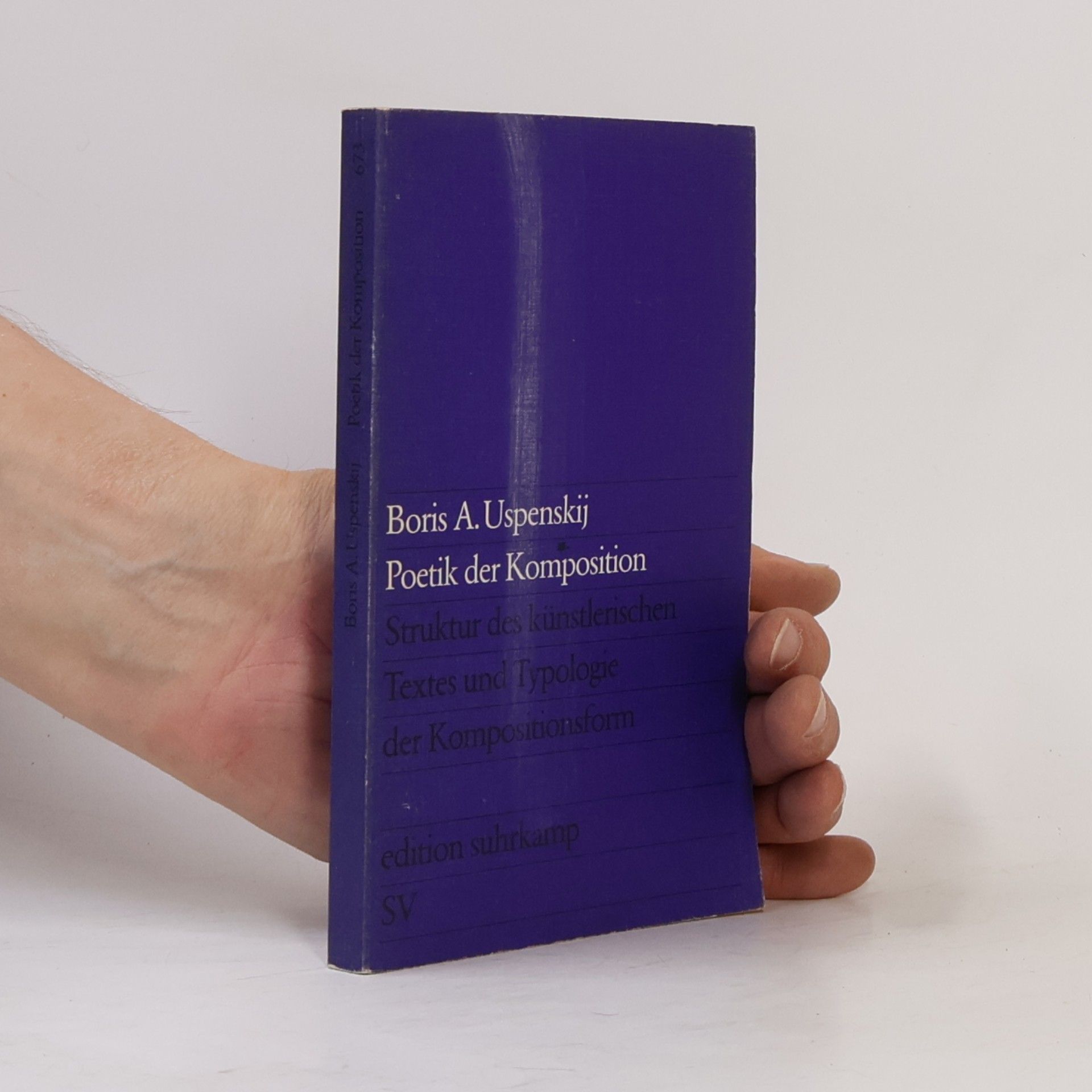 Boris Andrejevič Uspenskij Poetik der Komposition