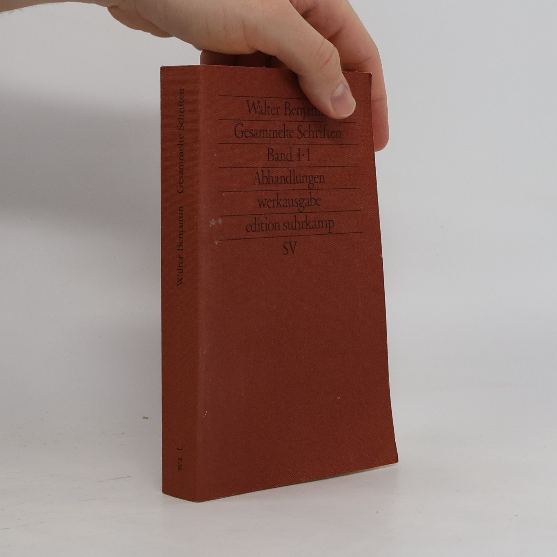 Walter Benjamin Gesammelte Schriften I.1