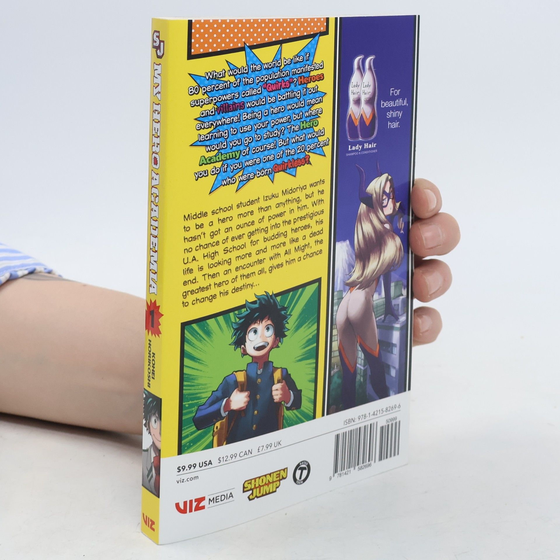 Kóhei Horikoši My Hero Academia. Vol. 1, Izuku Midoriya - Origin