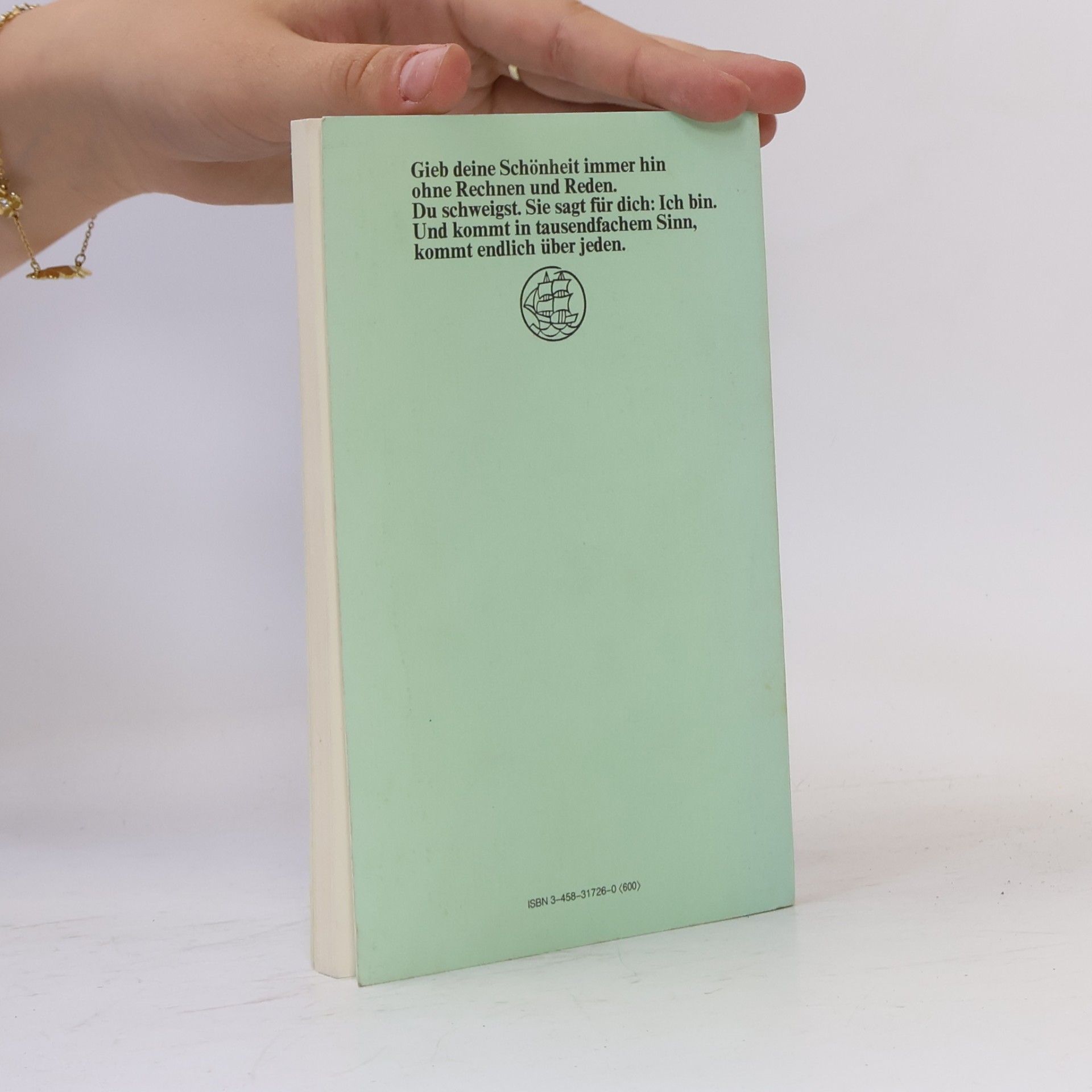 Rainer Maria Rilke Das Buch der Bilder