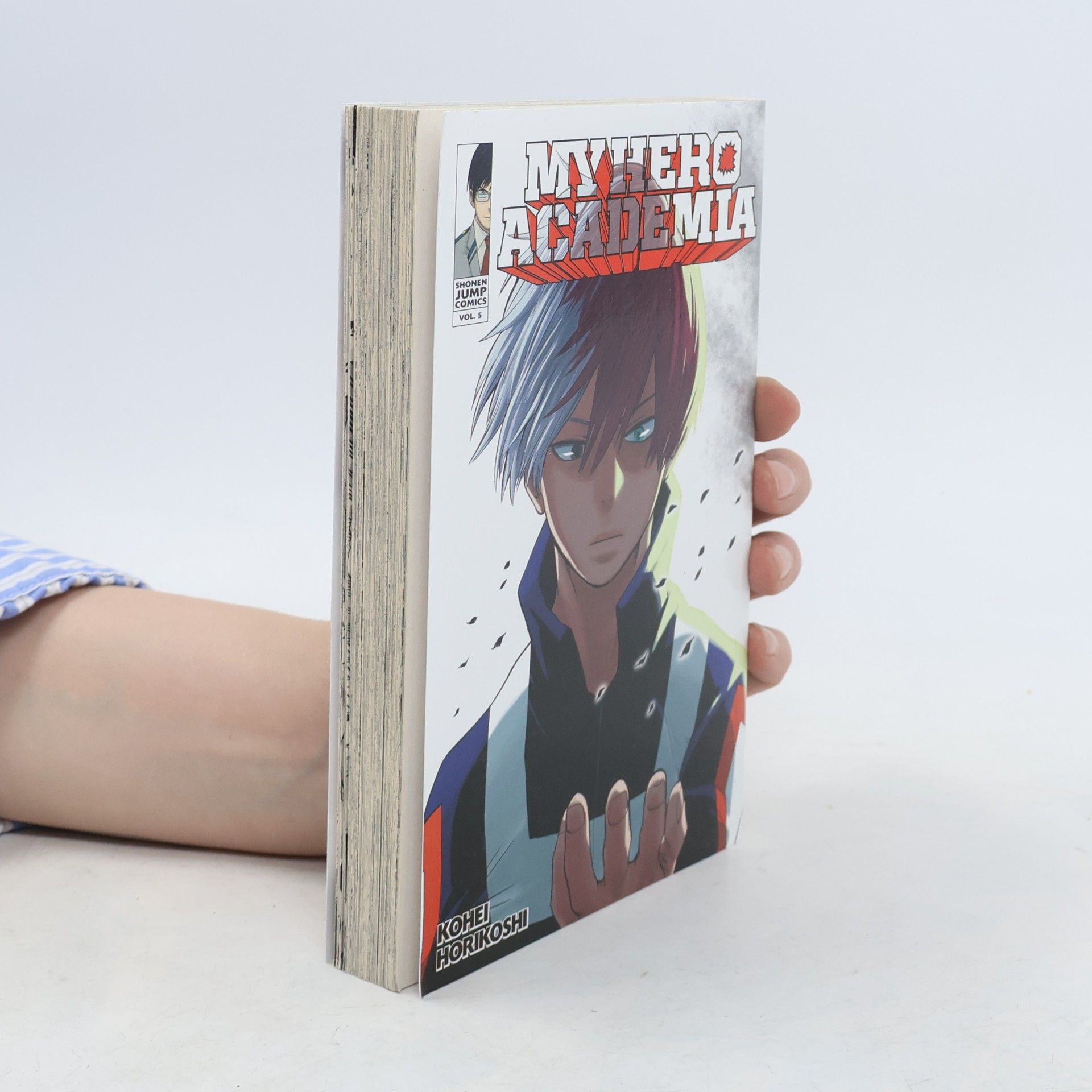 Kōhei Horikoshi My Hero Academia. Vol. 5, shoto todoroki: origin