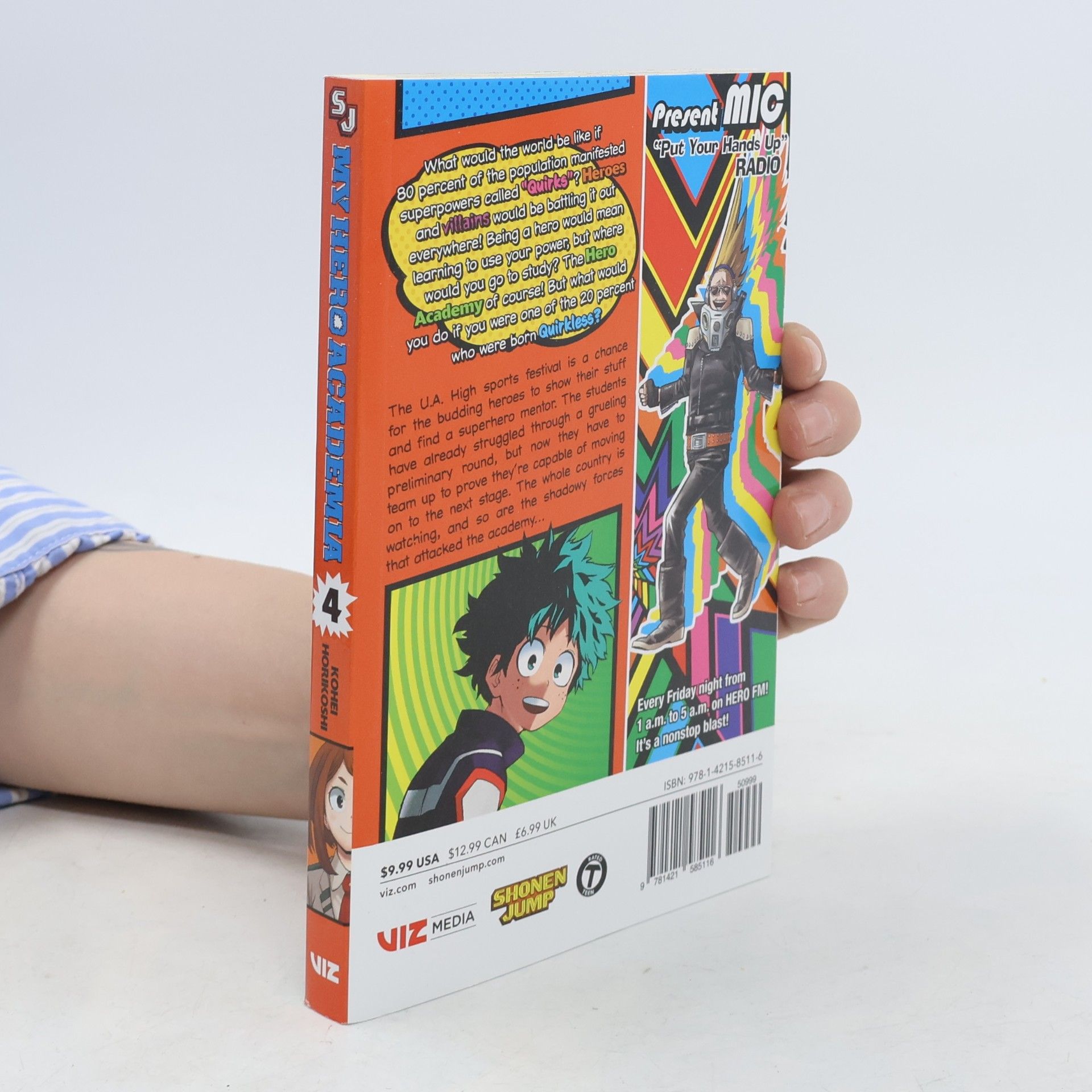 Kohei Horikoshi My hero academia. Vol. 4, the boy born with everything