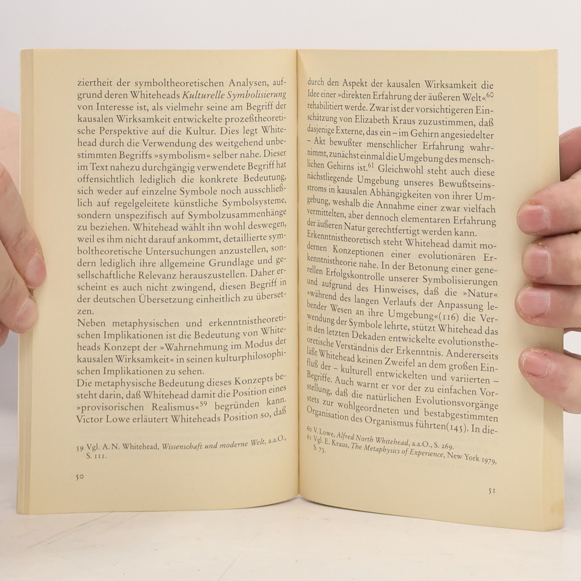 Alfred North Whitehead Kulturelle Symbolisierung