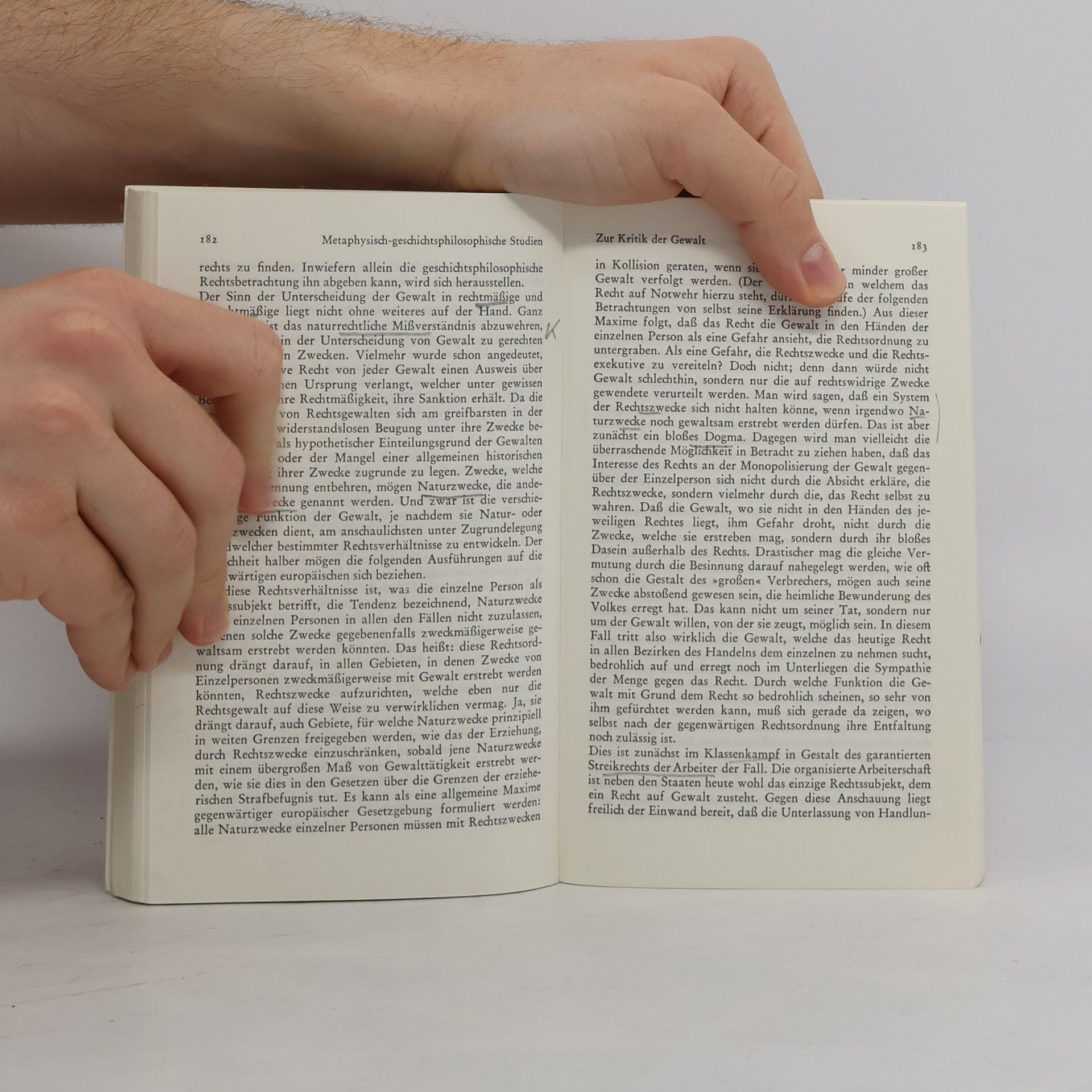 Walter Benjamin Gesammelte Schriften II.1