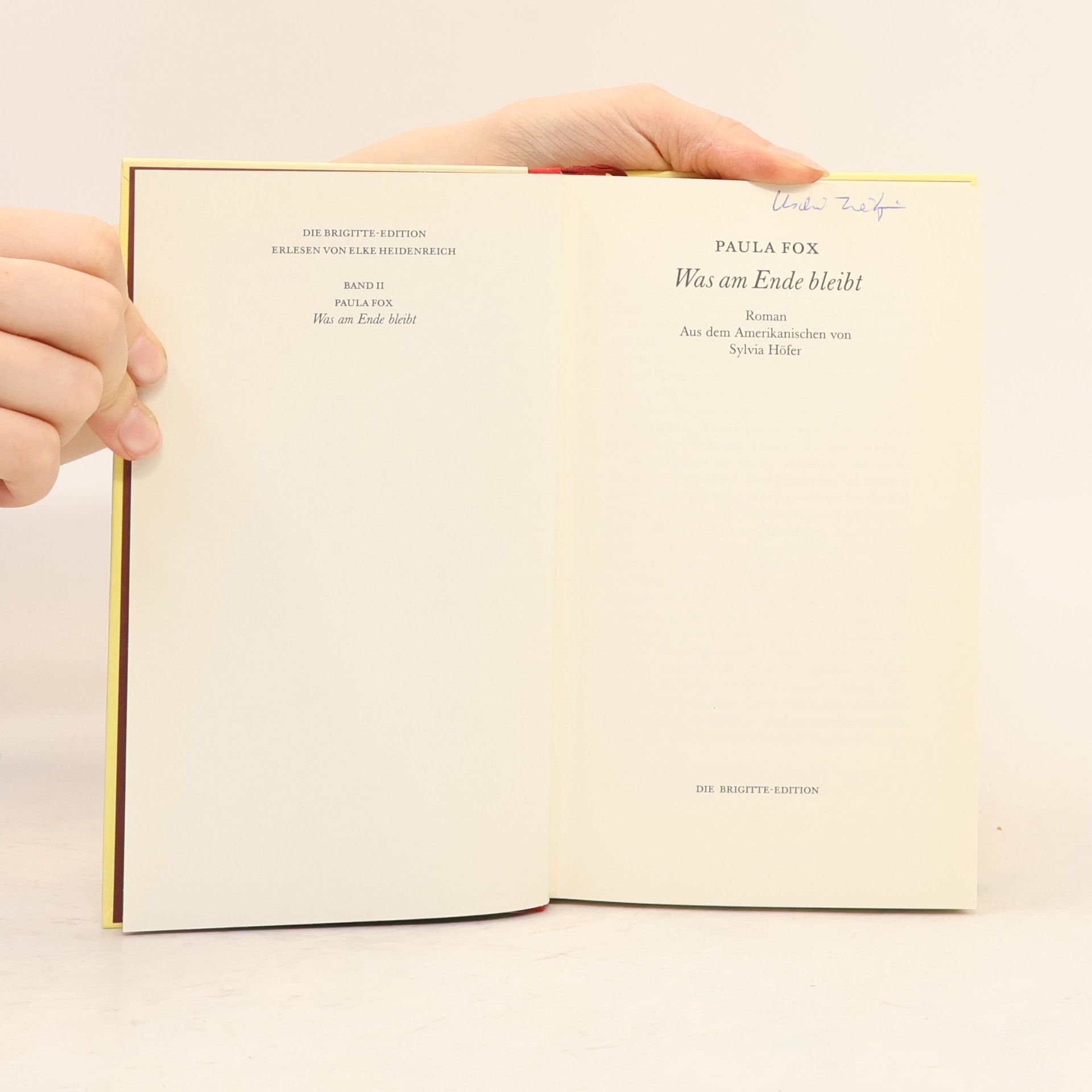 Paula Fox Was am Ende bleibt