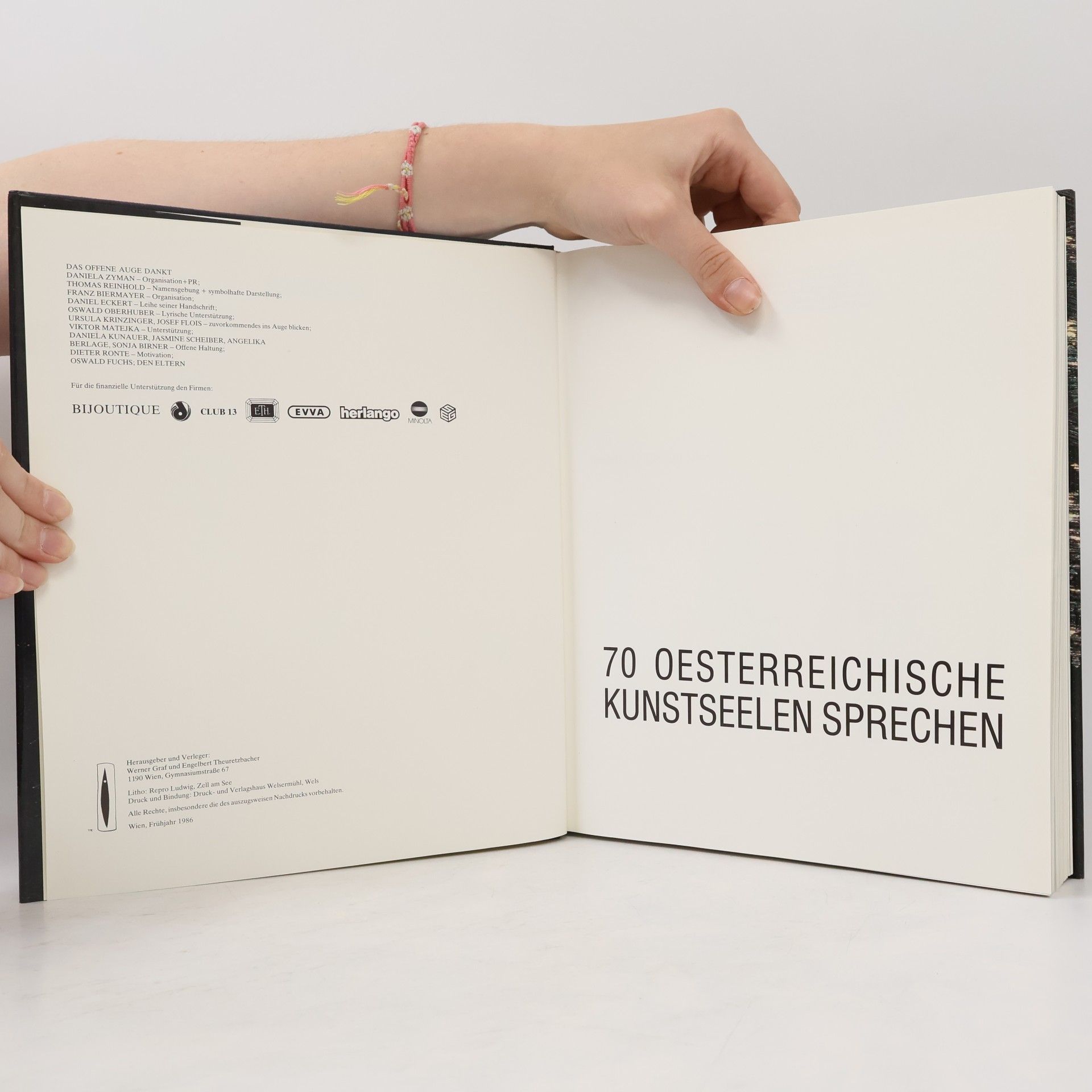 Autorenkollektiv 70 Oesterreichische Kunstseelen sprechen