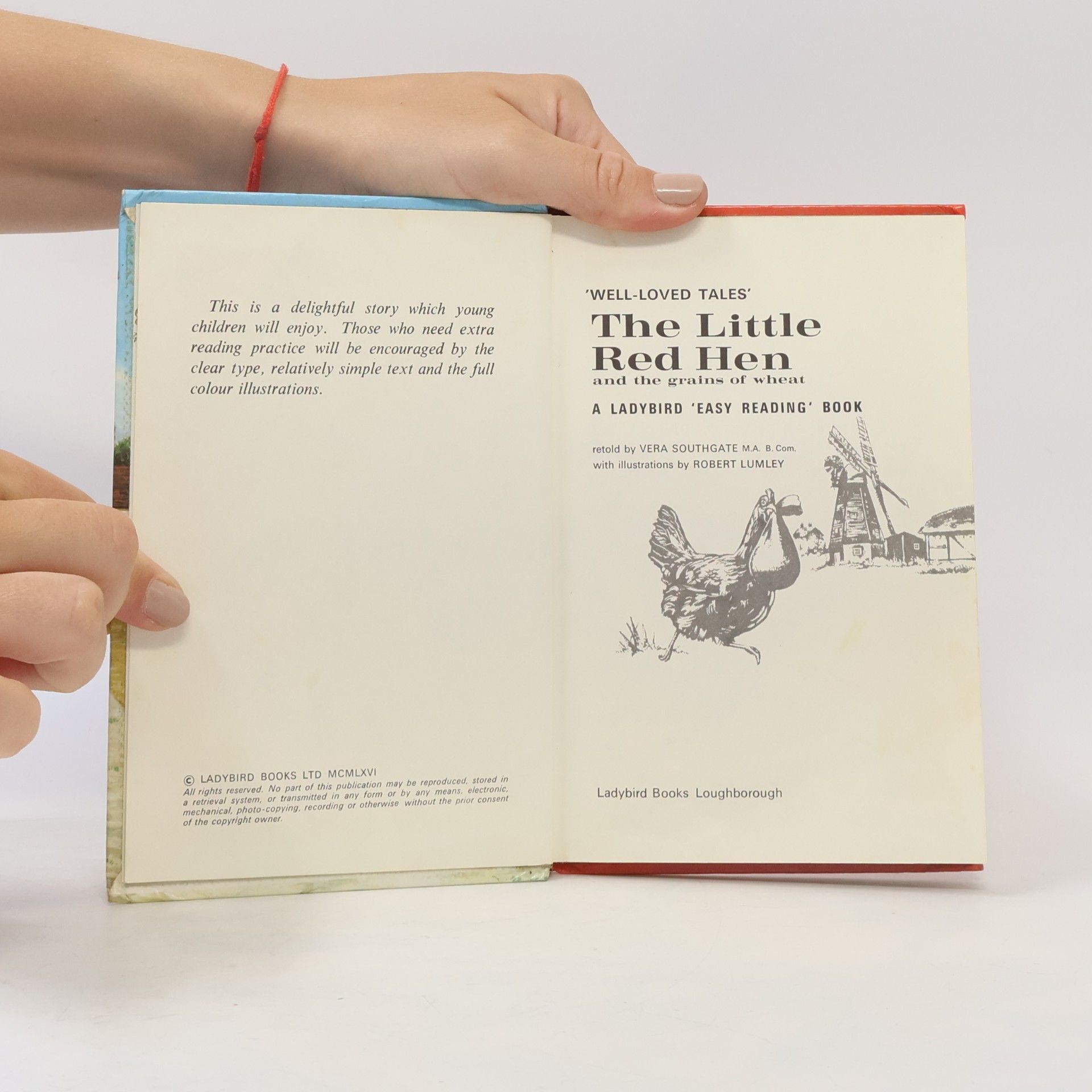 Robert Lumley Well Loved Tales: The Little Red Hen and the Grains of Wheat