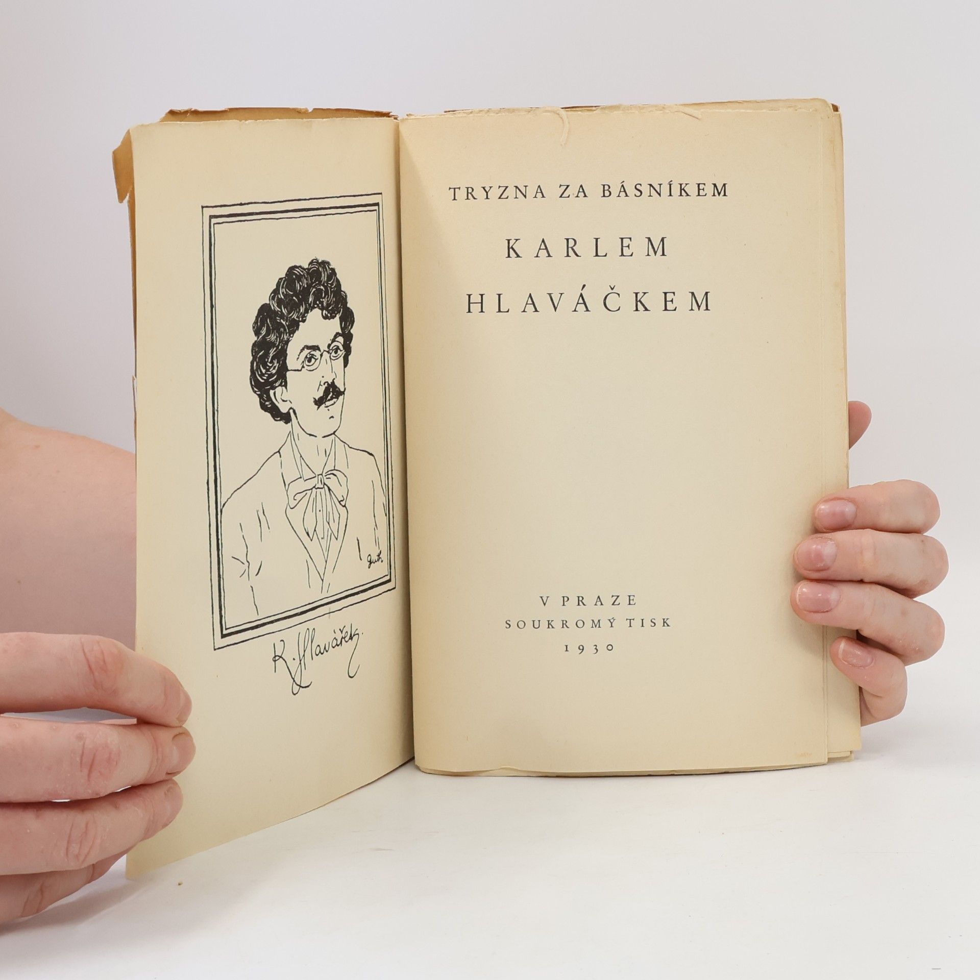 Kolektív autorov Tryzna za básníkem Karlem Hlaváčkem