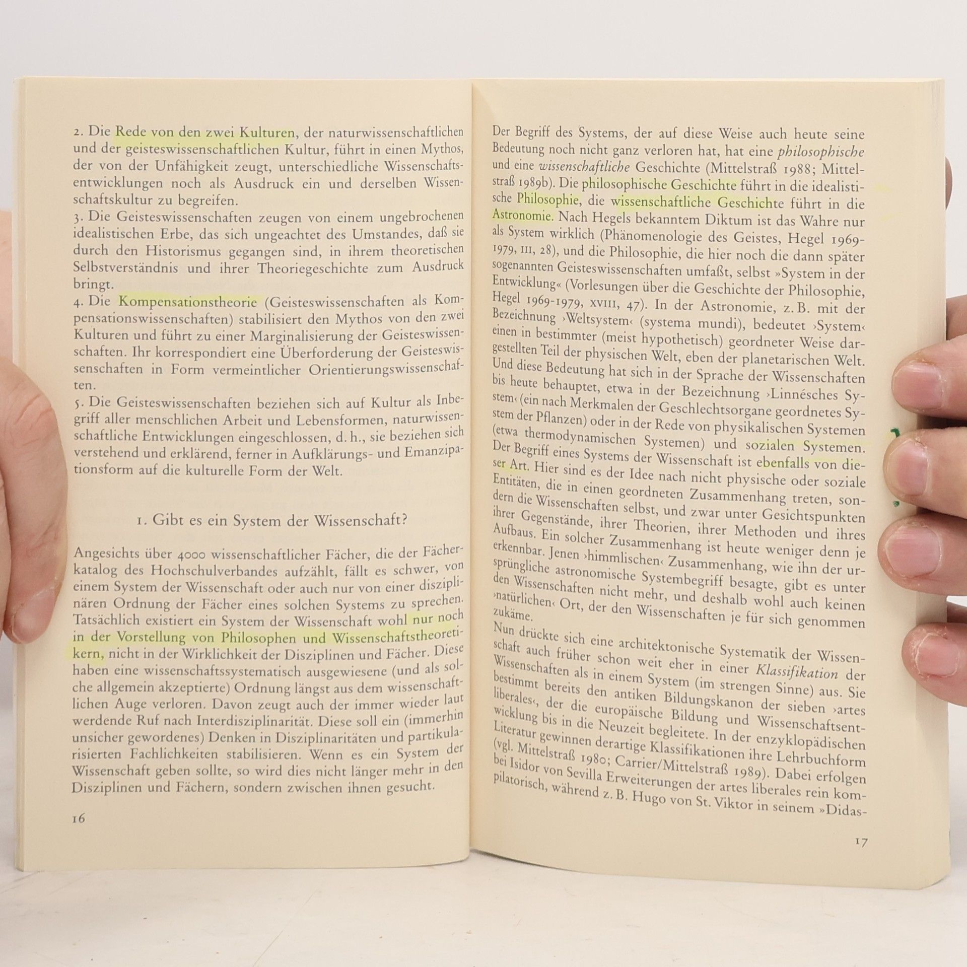 Wolfgang Frühwald Suhrkamp Taschenbuch Wissenschaft - 973: Geisteswissenschaften heute