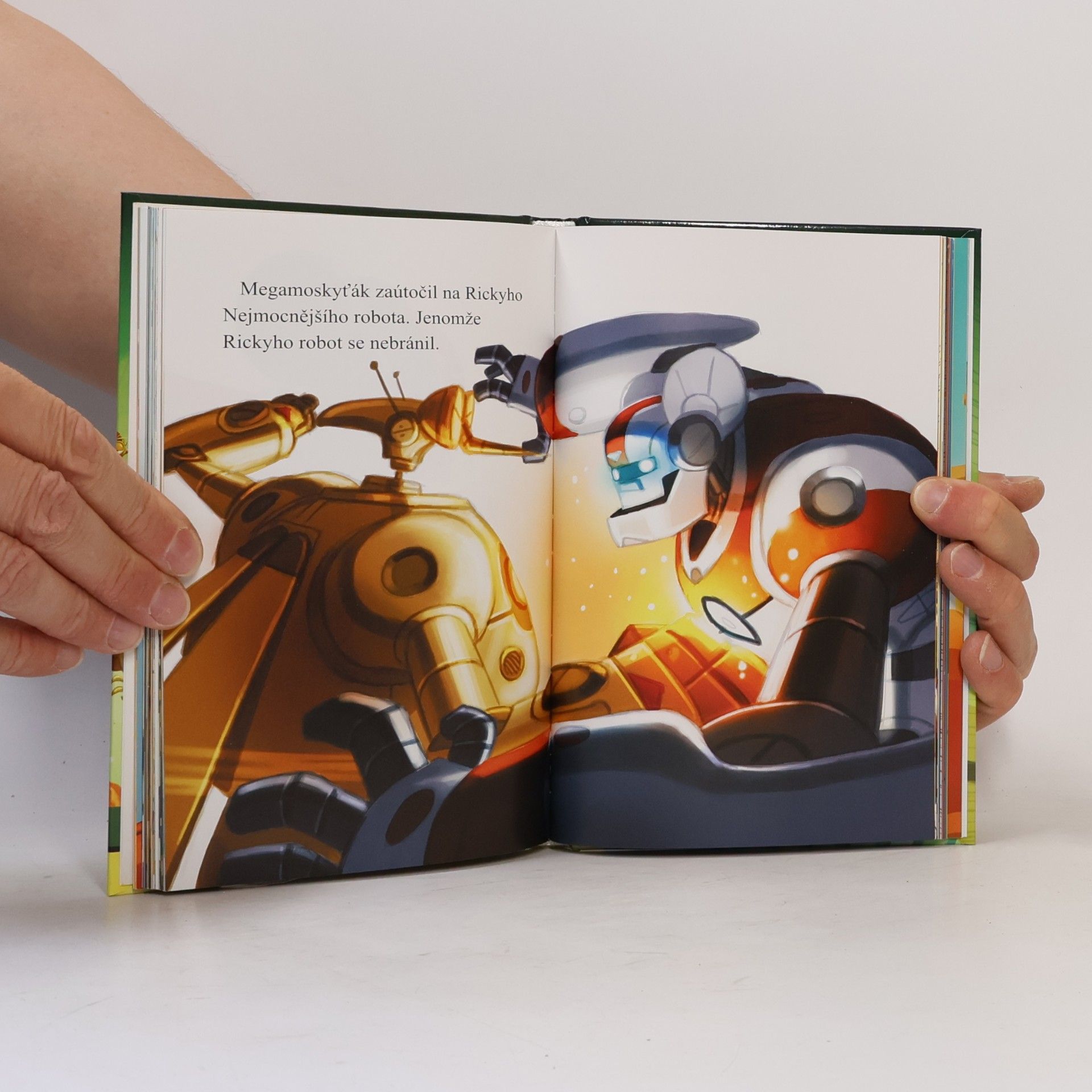 Dav Pilkey Nejmocnější robot Rickyho Ricotty vs. obří moskyti z Merkuru