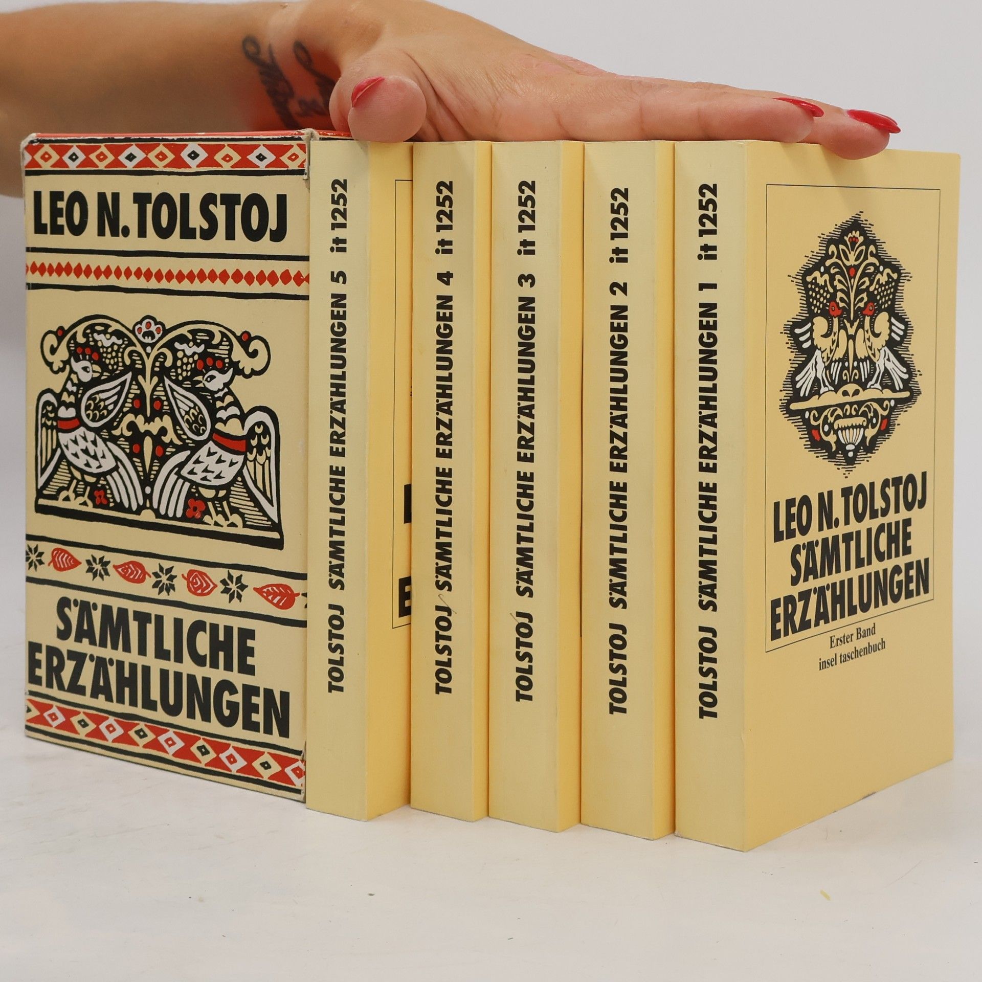 Lev Nikolajevič Tolstoj Sämtliche Erzählungen in fünf Bänden