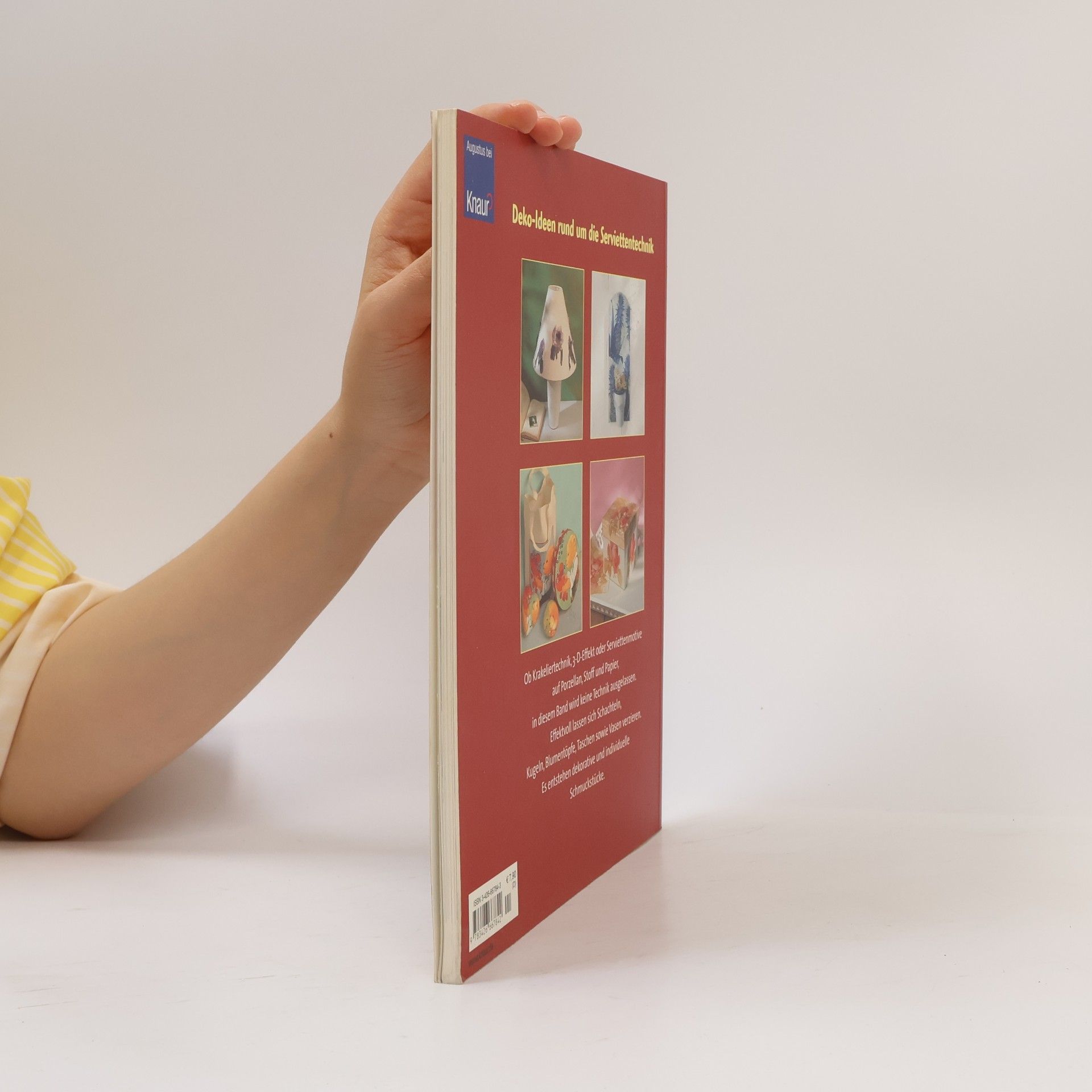Uschi Wieck Das große Buch der Serviettentechnik