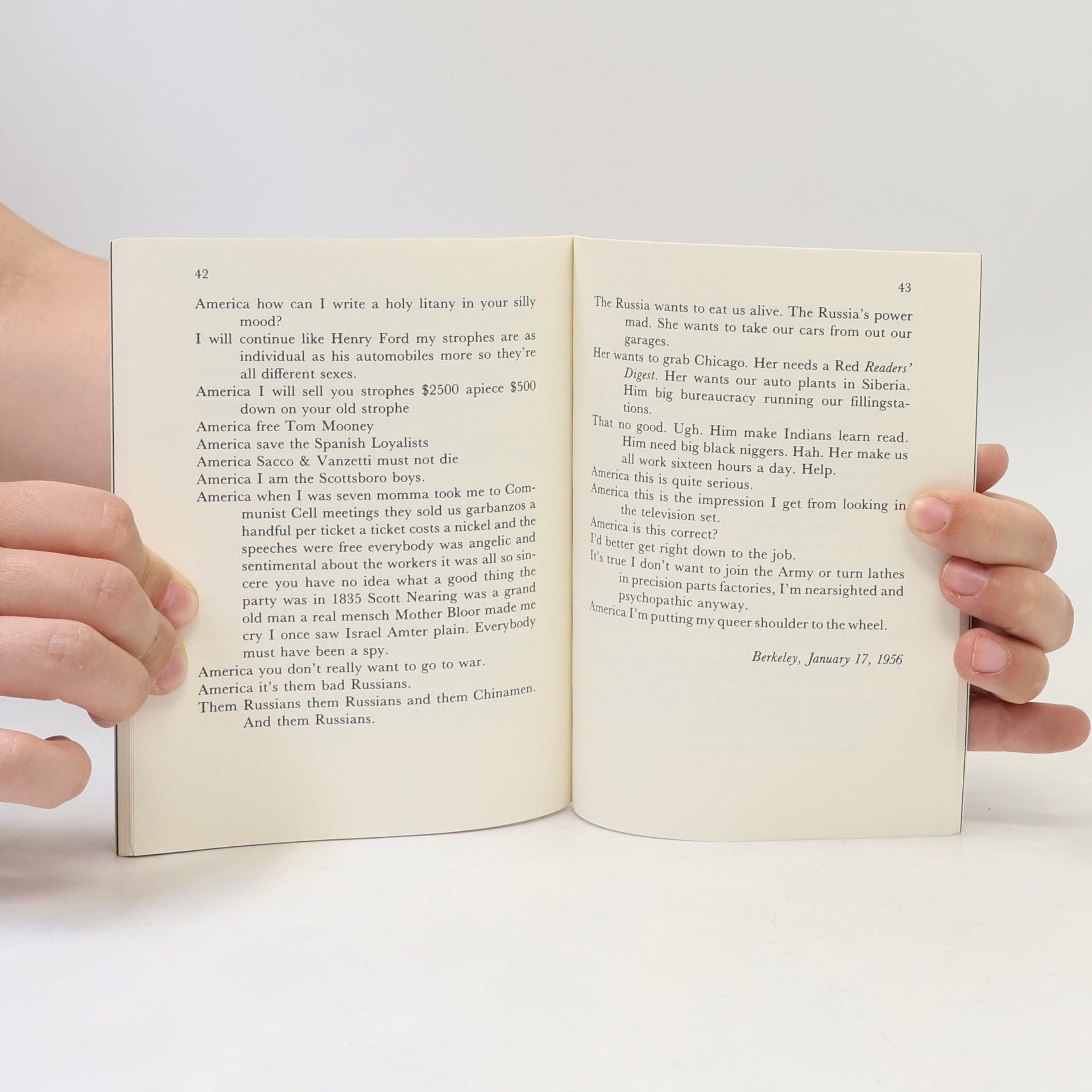 Allen Ginsberg Howl and other poems