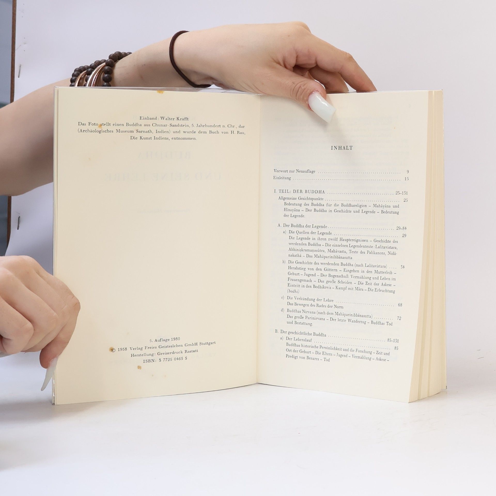Hermann Beckh Buddha und seine Lehre
