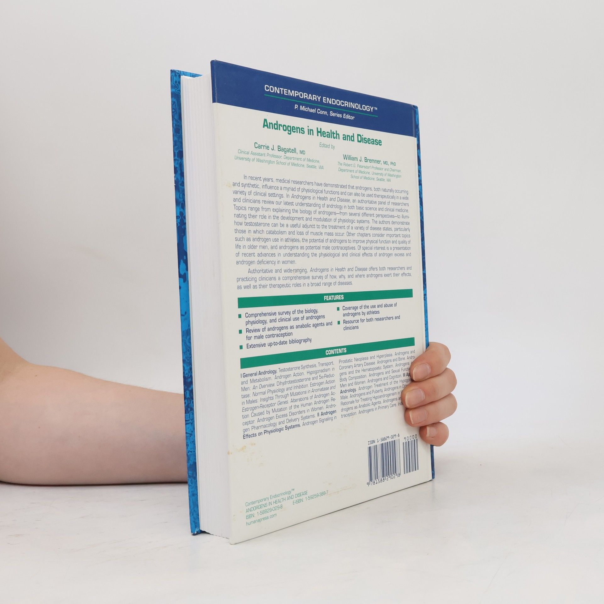 Carrie J. Bagatell Contemporary Endocrinology: Androgens in Health and Disease