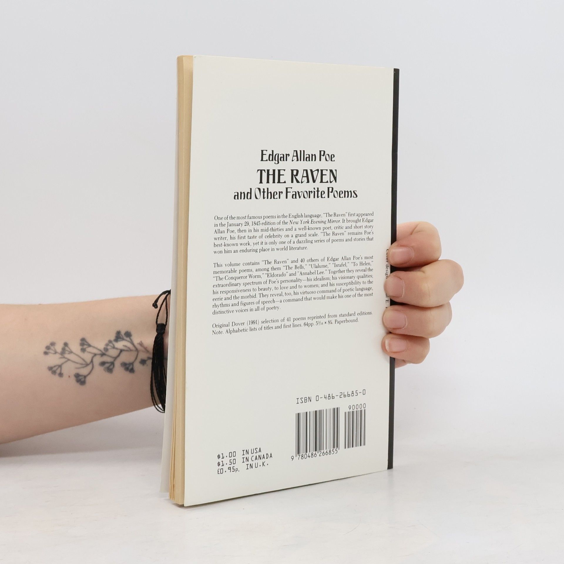 Edgar Allan Poe The Raven and other favorite poems