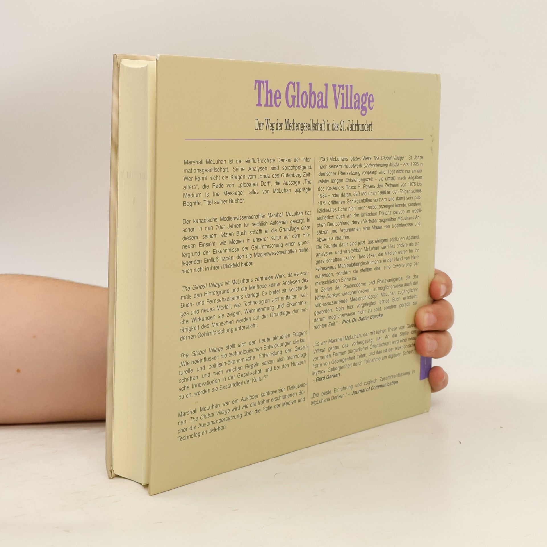 Marshall McLuhan The global village